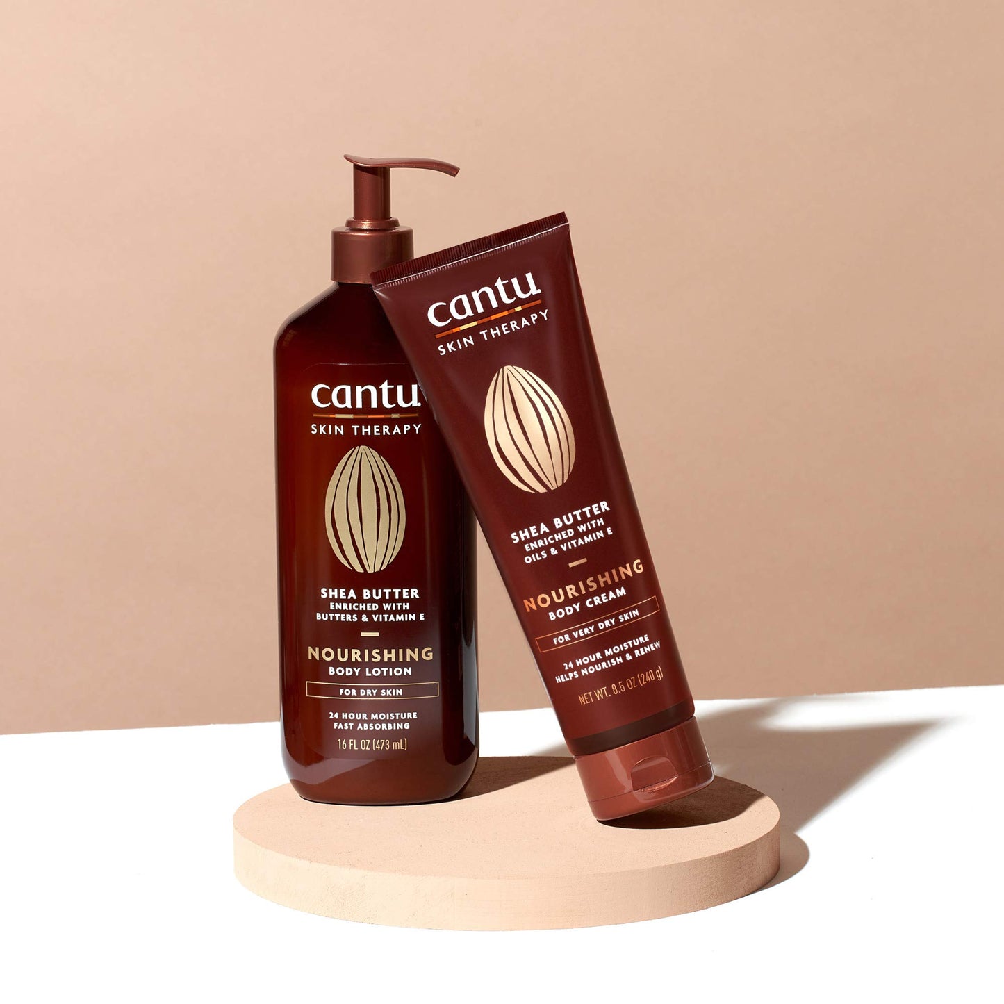 White Smoke Cantu Skin Therapy Shea Butter Nourishing Body Cream for very Dry Skin, 8.5 Ounce