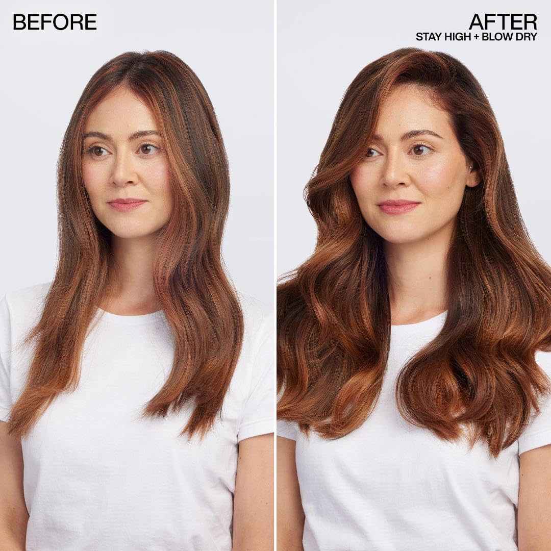 Lavender Redken Stay High Volumizing Mousse For Fine Hair - High Hold Gel to Mousse, Strong Hold for 24 Hours