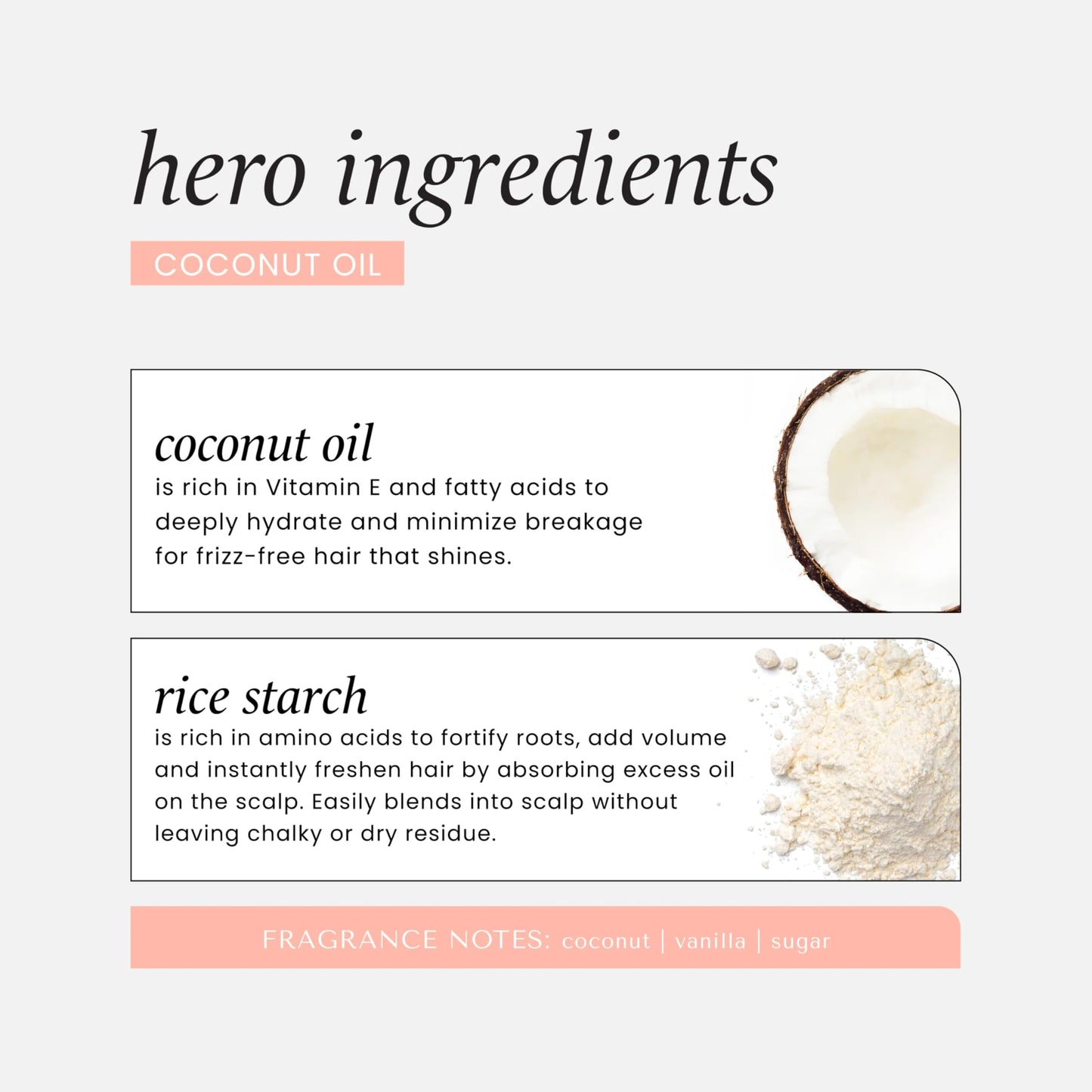 White Smoke HASK Monoi Coconut Dry Shampoo