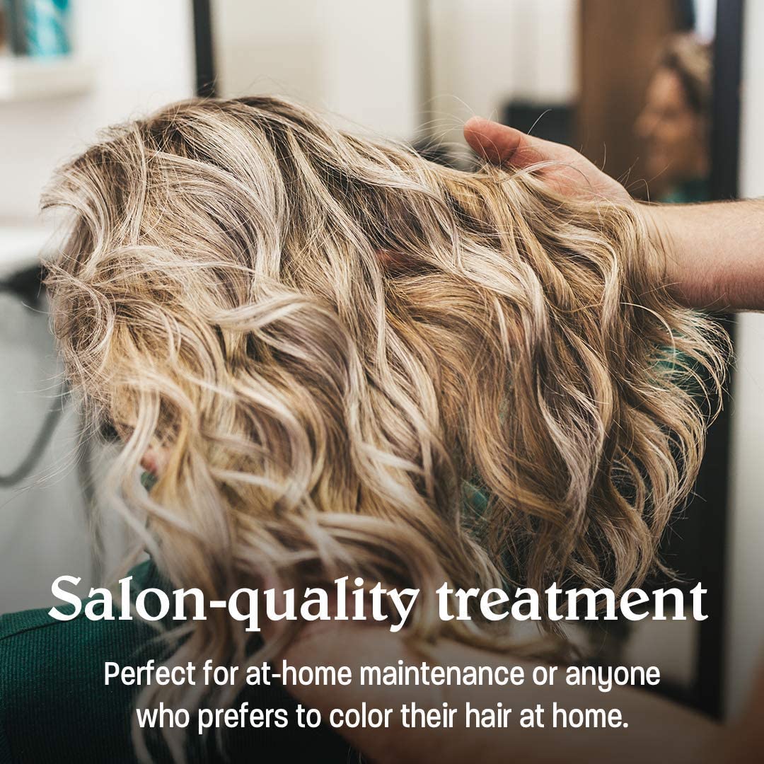 Dark Slate Gray Malibu C Mini Rehab Malibu Blondes - Contains 2 Hair Remedy Packets - Vitamin Complex Hair Remedy to Restore Hair Vibrancy - Hair Care for Natural & Processed Blondes