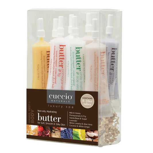 Light Gray Cuccio  Cina Pro  Star Pro Cuccio Naturale Butter Blend Flavors 8-Count