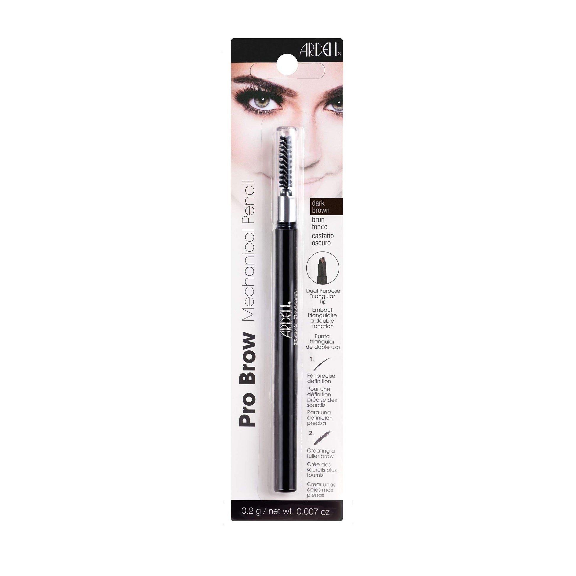 Lavender Ardell Brow Pro Mechanical Pencil - Dark Brown 0.2g