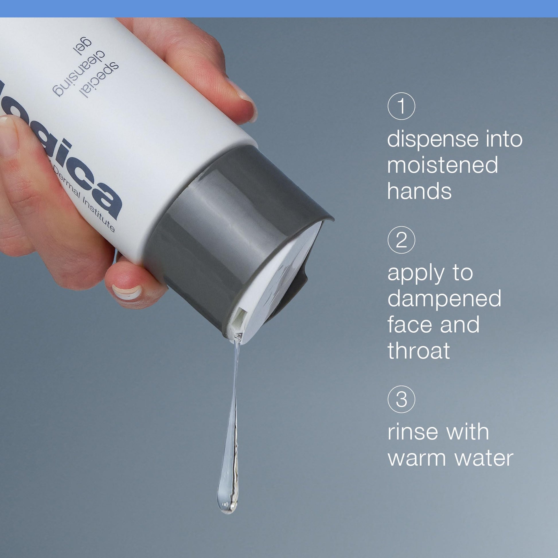 Slate Gray Dermalogica Special Cleansing Gel Refill - Gentle-Foaming Face Wash Gel for Women and Men - Leaves Skin Feeling Smooth And Clean