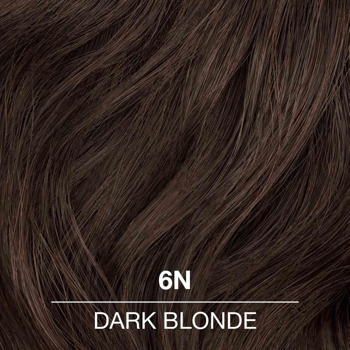Black COLORCHARM Permanent Liquid Hair Color | 6N Dark Blonde | Up to 100% Gray Coverage | 1.42 Fl Oz