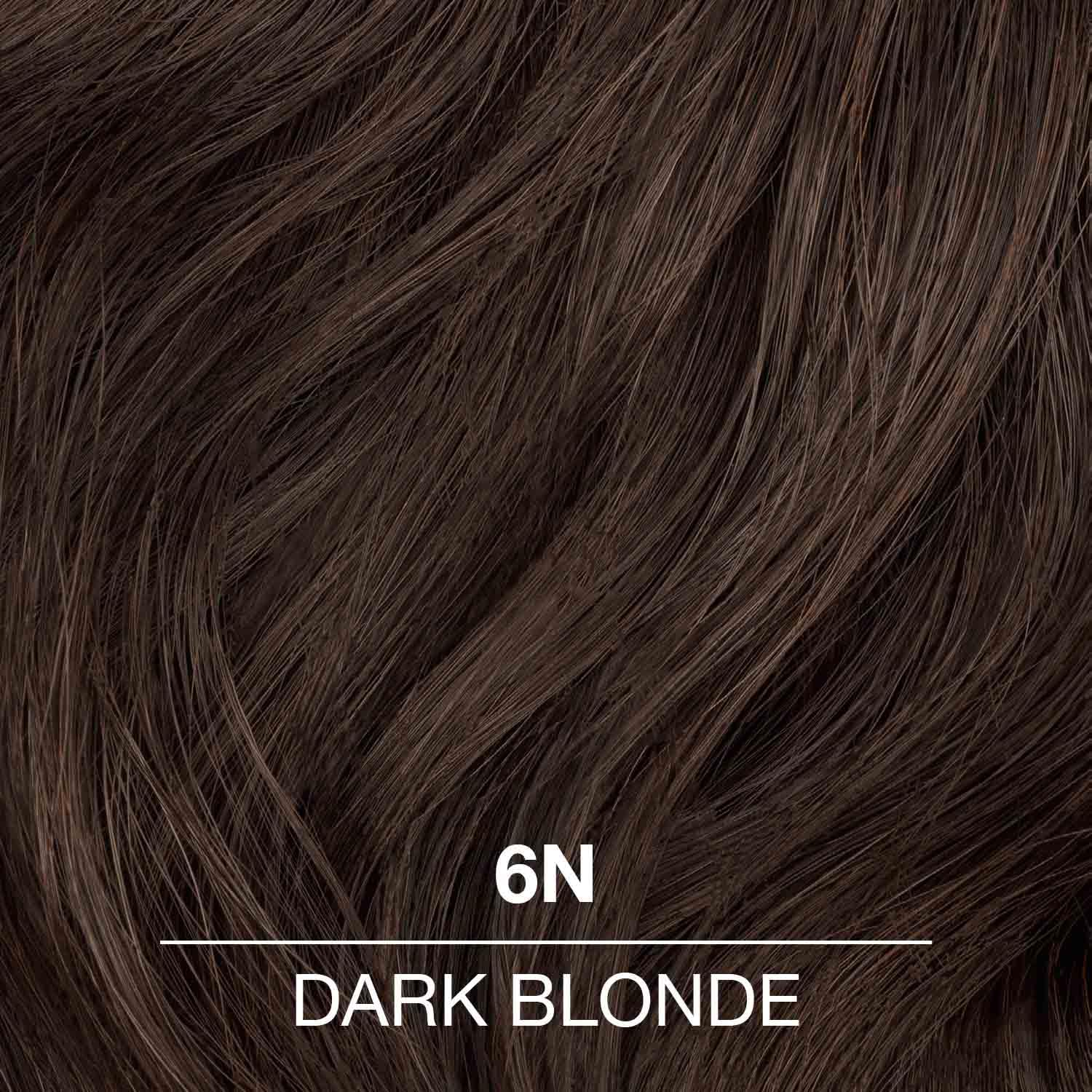 Black COLORCHARM Permanent Liquid Hair Color | 6N Dark Blonde | Up to 100% Gray Coverage | 1.42 Fl Oz