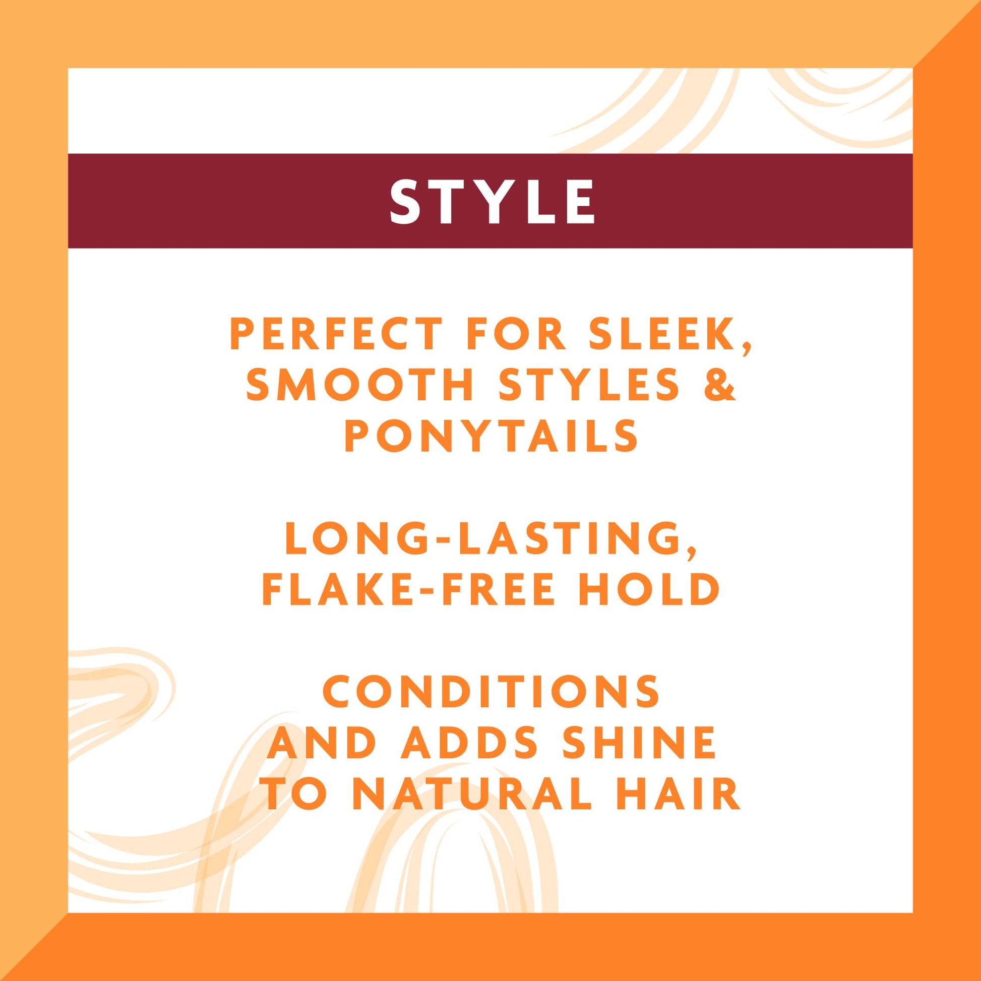 White Smoke Cantu Extra Hold Edge Stay Gel with Shea Butter, 2.25 oz (Packaging May Vary)