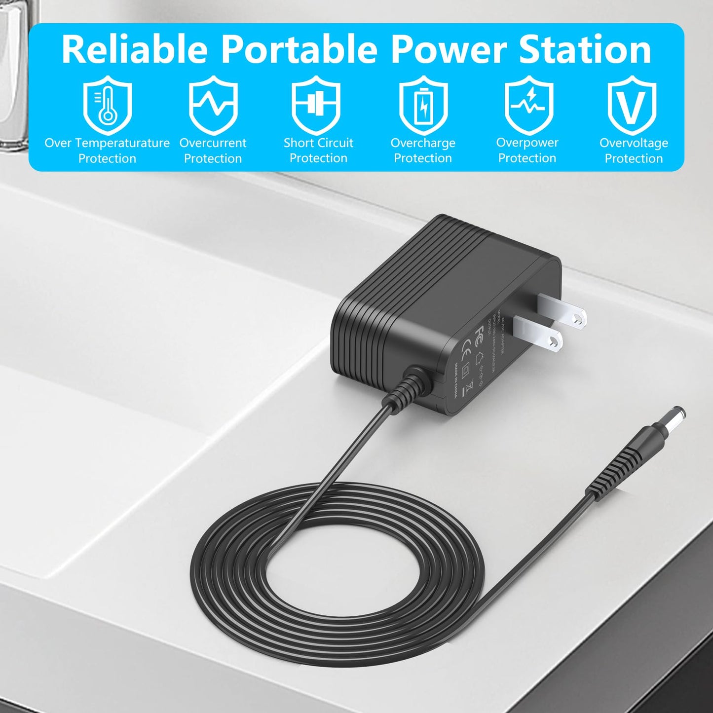 Lavender IOKOFJOA 4.9V Charger for Andis Slimline Pro Hair & Beard Trimmer Compatible with Andis D-8 32400 32475 32810 32690 33785 32445 32485 32490 32680 Lithium-Ion Battery Hair Clipper Power Cord