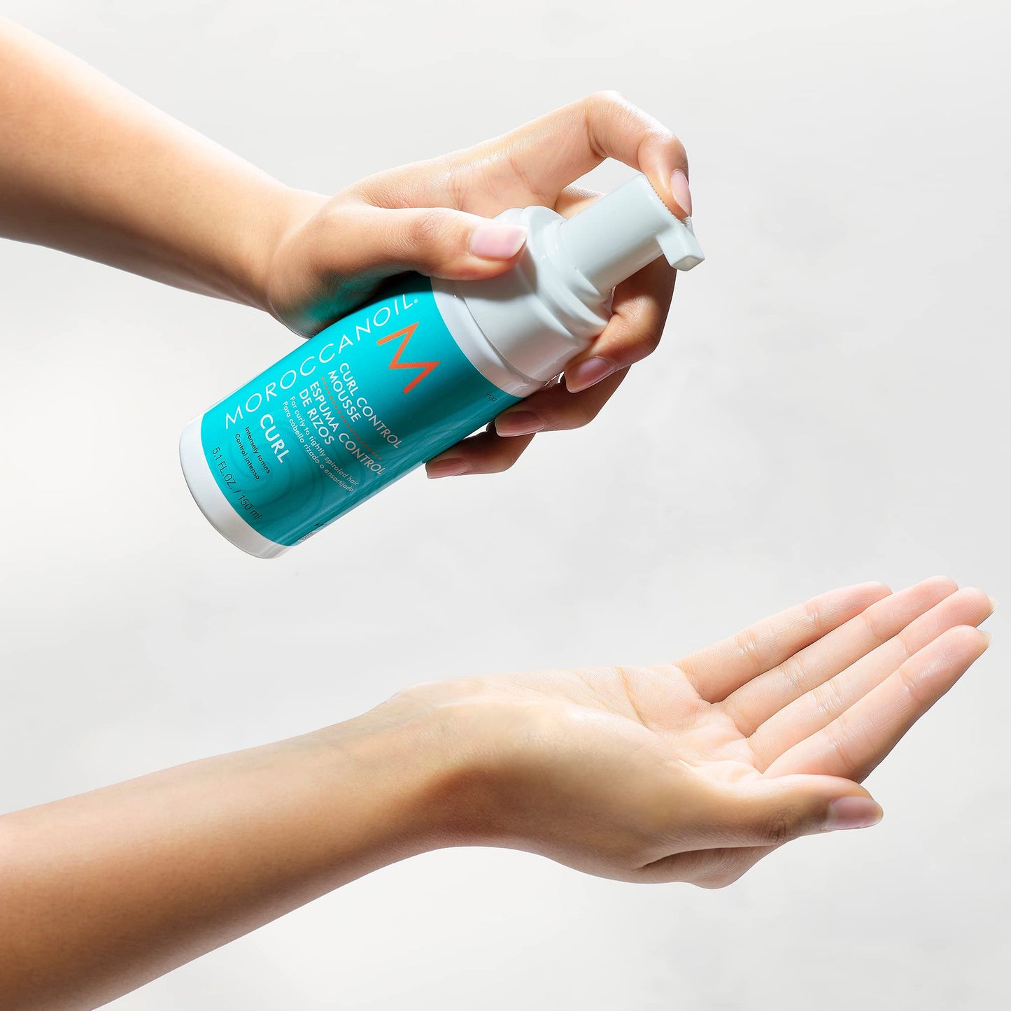 Lavender Moroccanoil Curl Control Mousse, 5.1 Fl. Oz.