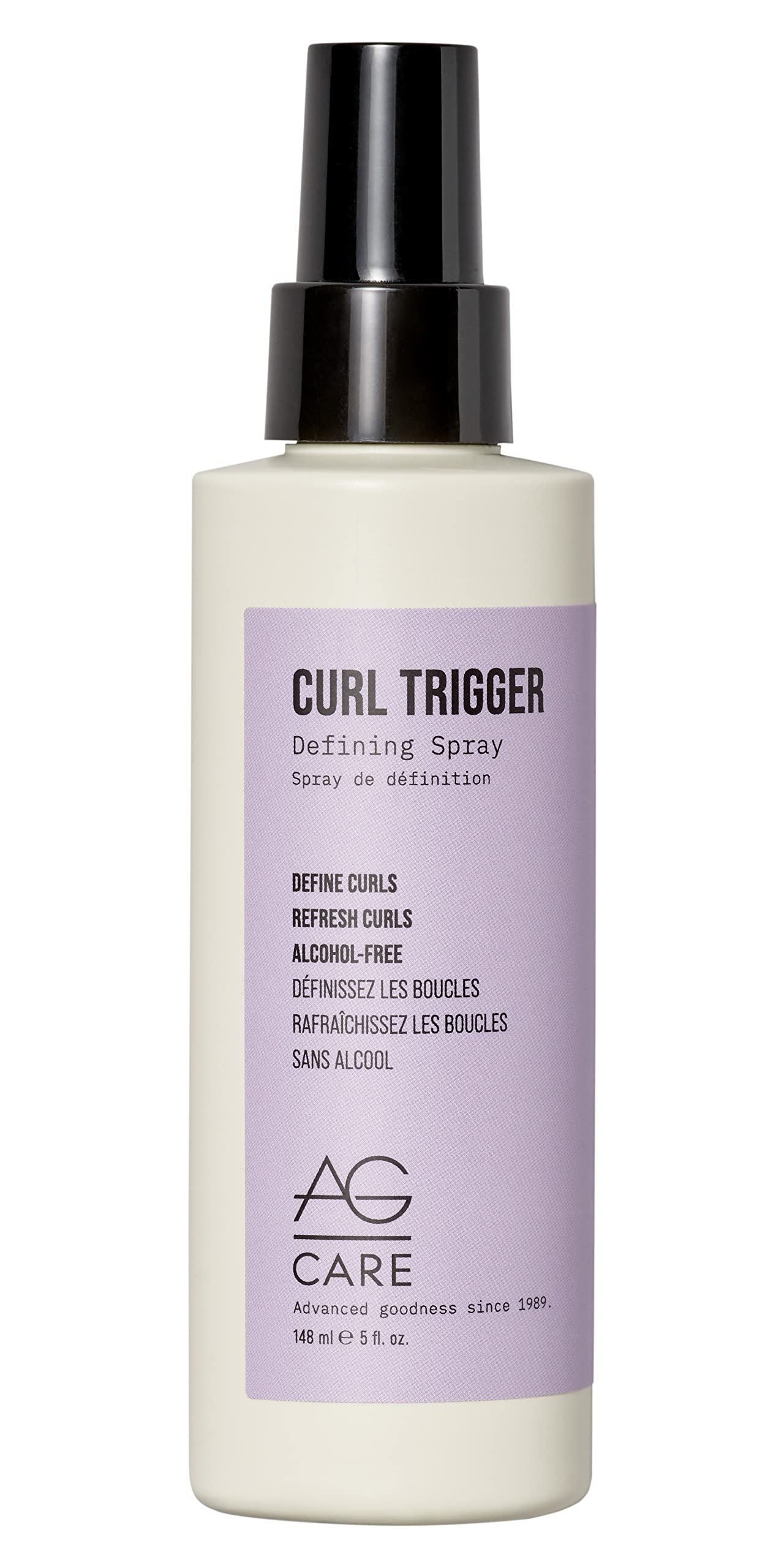 White Smoke AG Care Curl Trigger Defining Spray, 5 Fl Oz, 100141