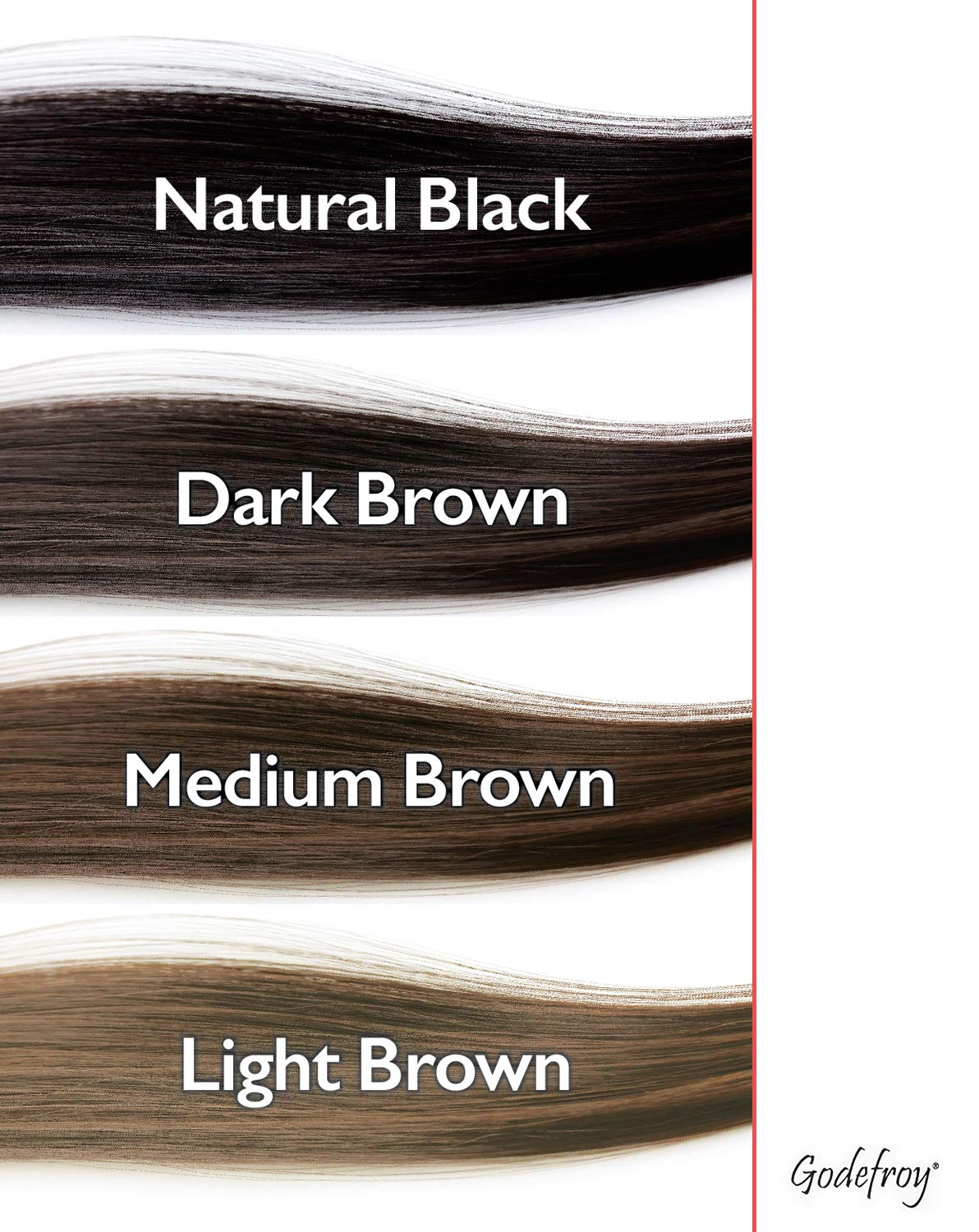 White Smoke Godefroy Hair Color Tint Kit for 100% Gray Coverage, Medium Brown, 20 Applications, Long-Lasting Root Touch-Up for Men & Women, Pre-Measured Capsules, No Waste, DIY Salon-Quality Results at Home