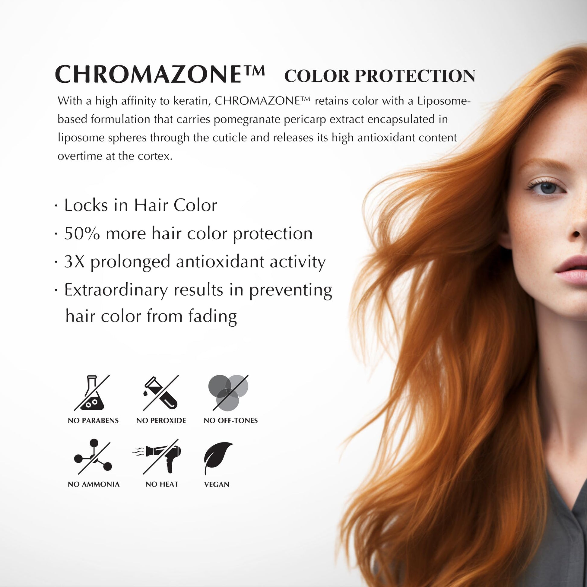 White Smoke ECRU New York LUXE GLOSS Hair Gloss for Enhanced Color and Glass-Like Shine, Ginger