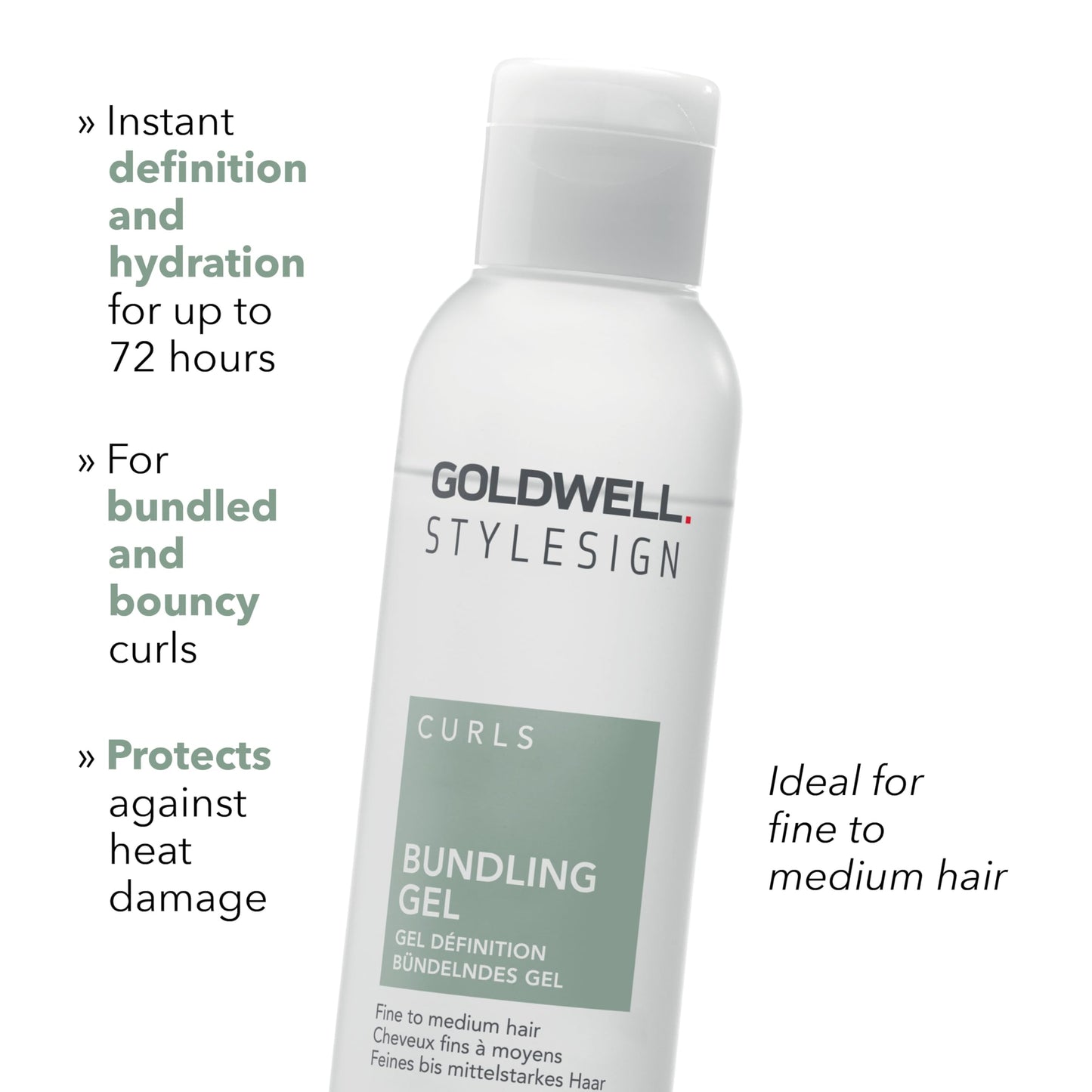 White Smoke Goldwell StyleSign Bundling Gel