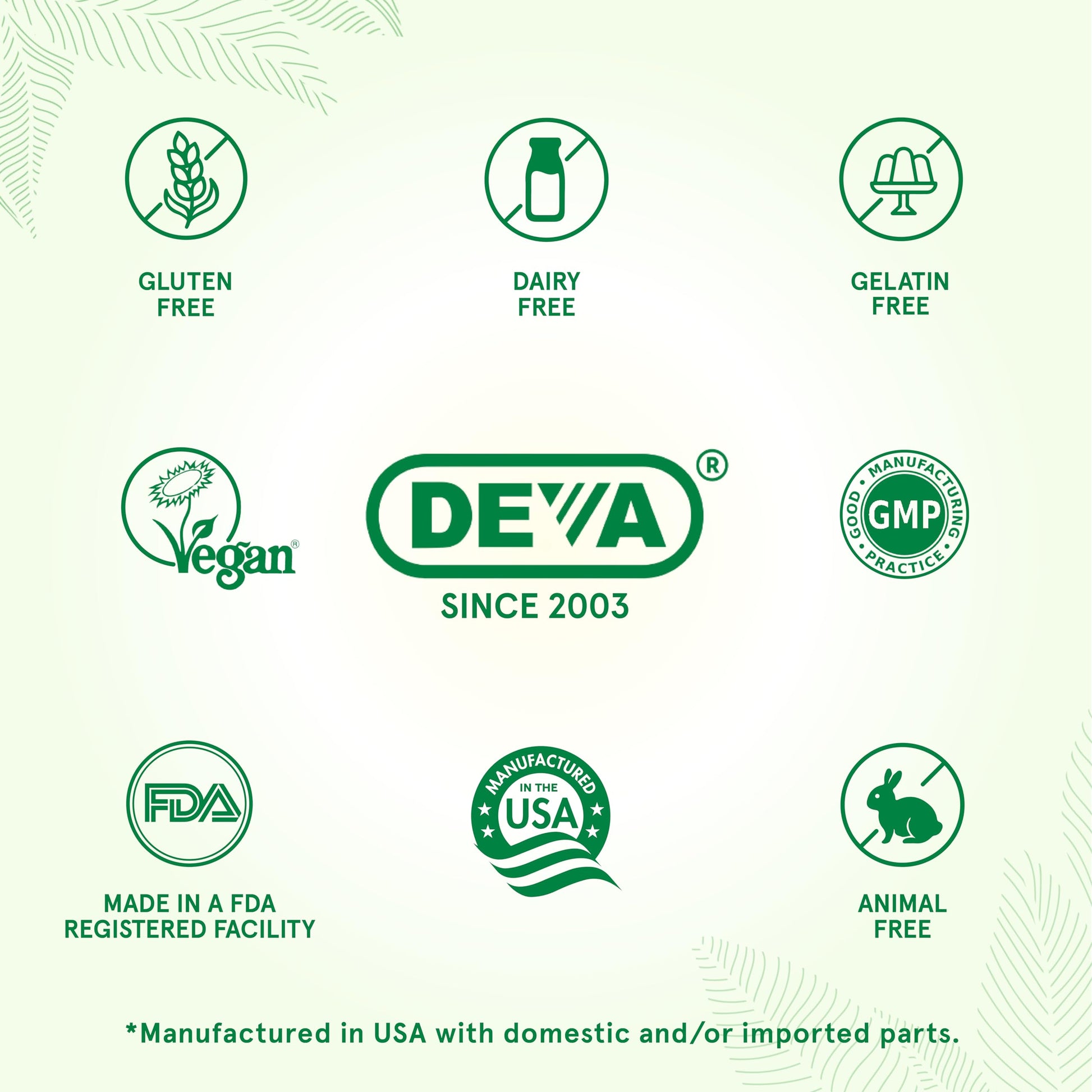 White Smoke DEVA Vegan Vitamin D2 60 mcg 2400 IU, Ergocalciferol Supplement with No Animal Ingredients, 90 Tablets (Pack of 2)