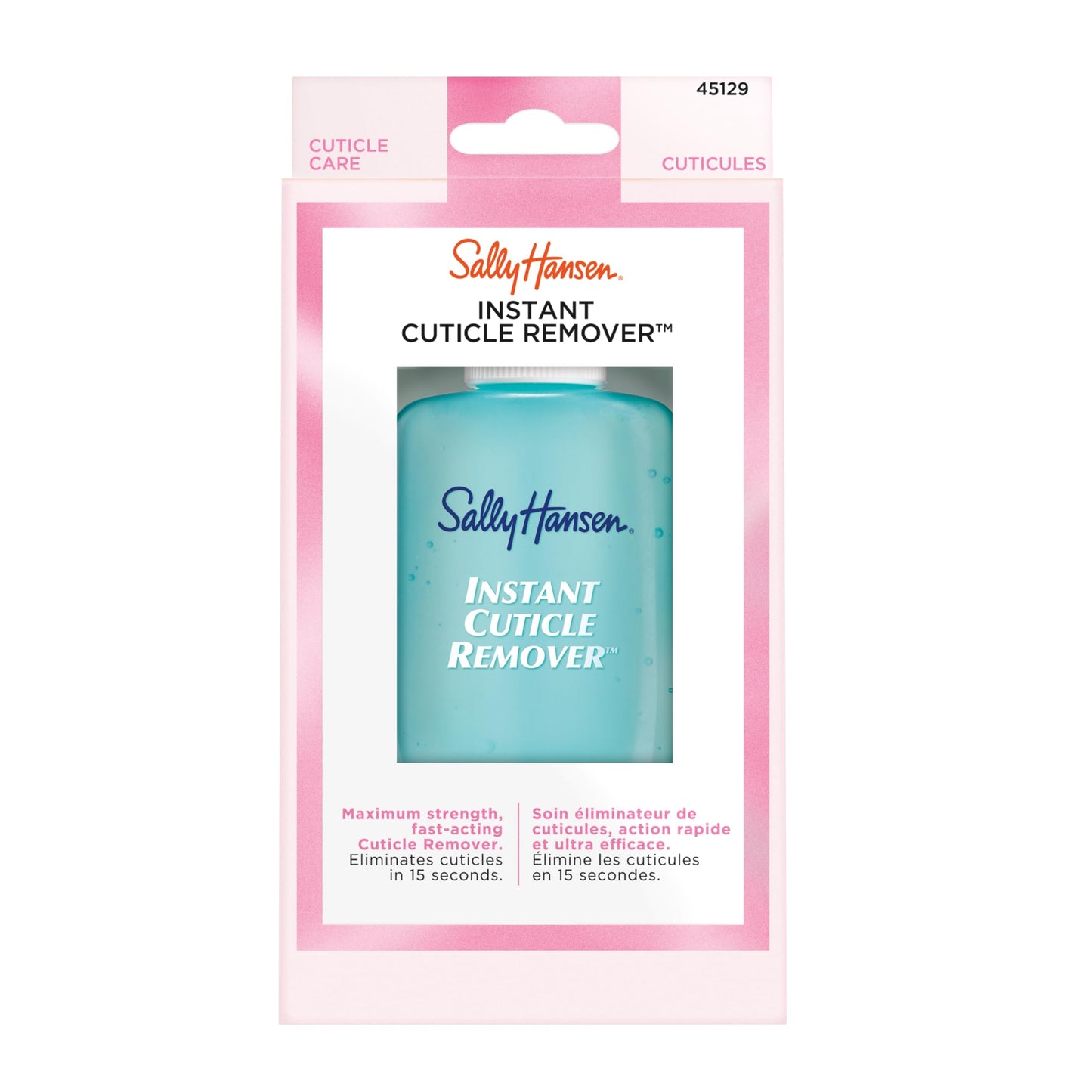 White Smoke Sally Hansen Instant Cuticle Remover™, Nail Treatment, Fast Drying, Contains Aloe and Chamomile