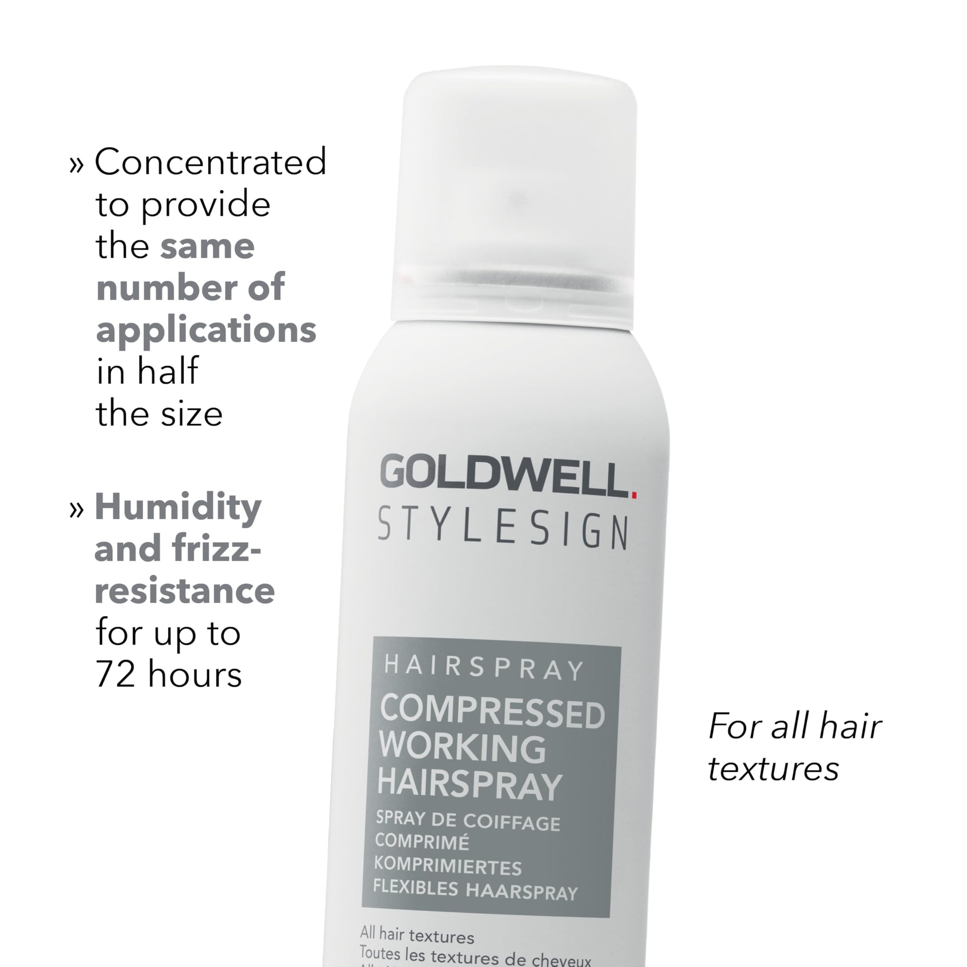 White Smoke Goldwell StyleSign Compressed Hairspray