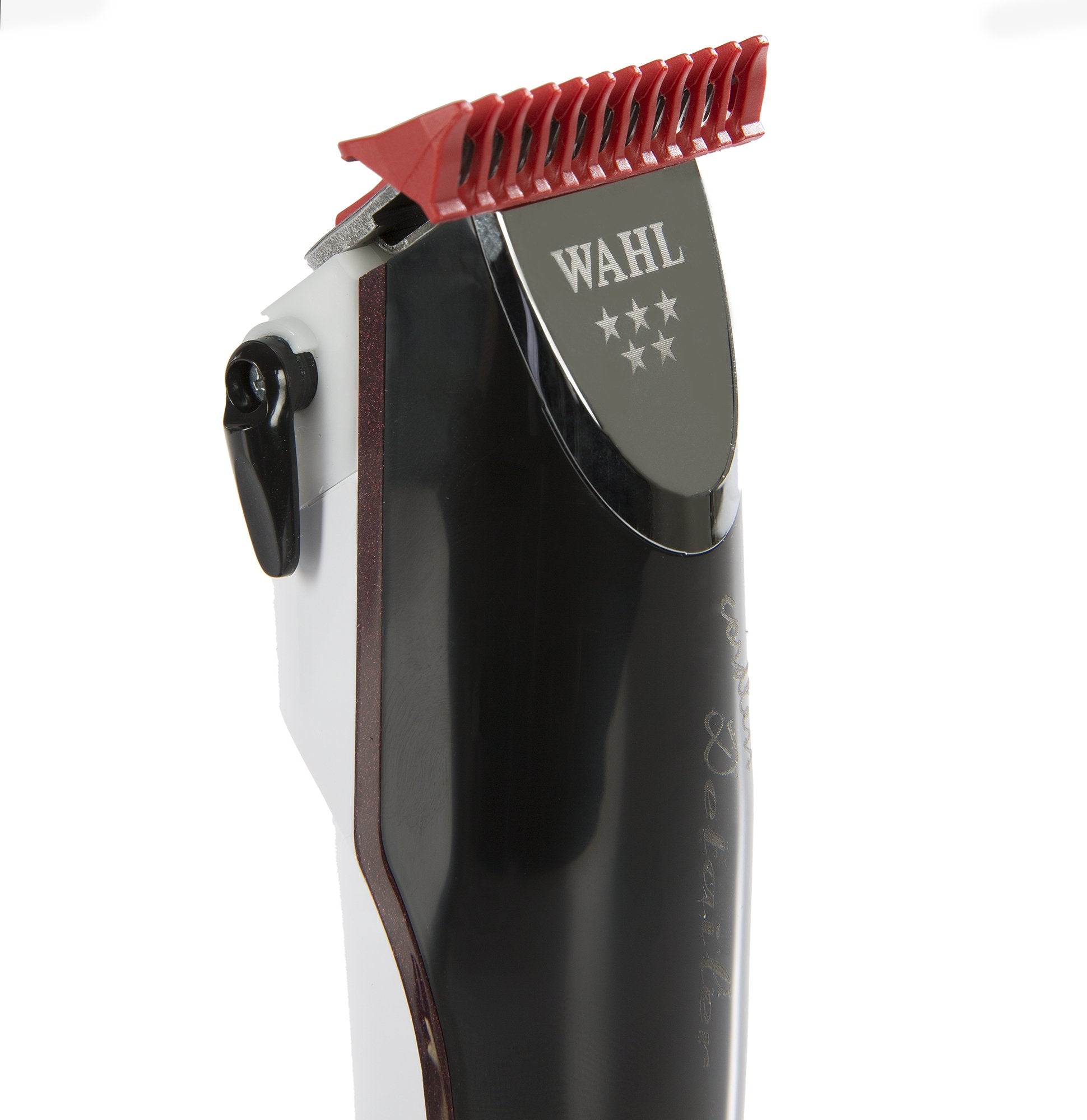 White Smoke Wahl Professional 5-Star Cordless Detailer #8163 – Great for Professional Stylists and Barbers – Rotary Motor - Black