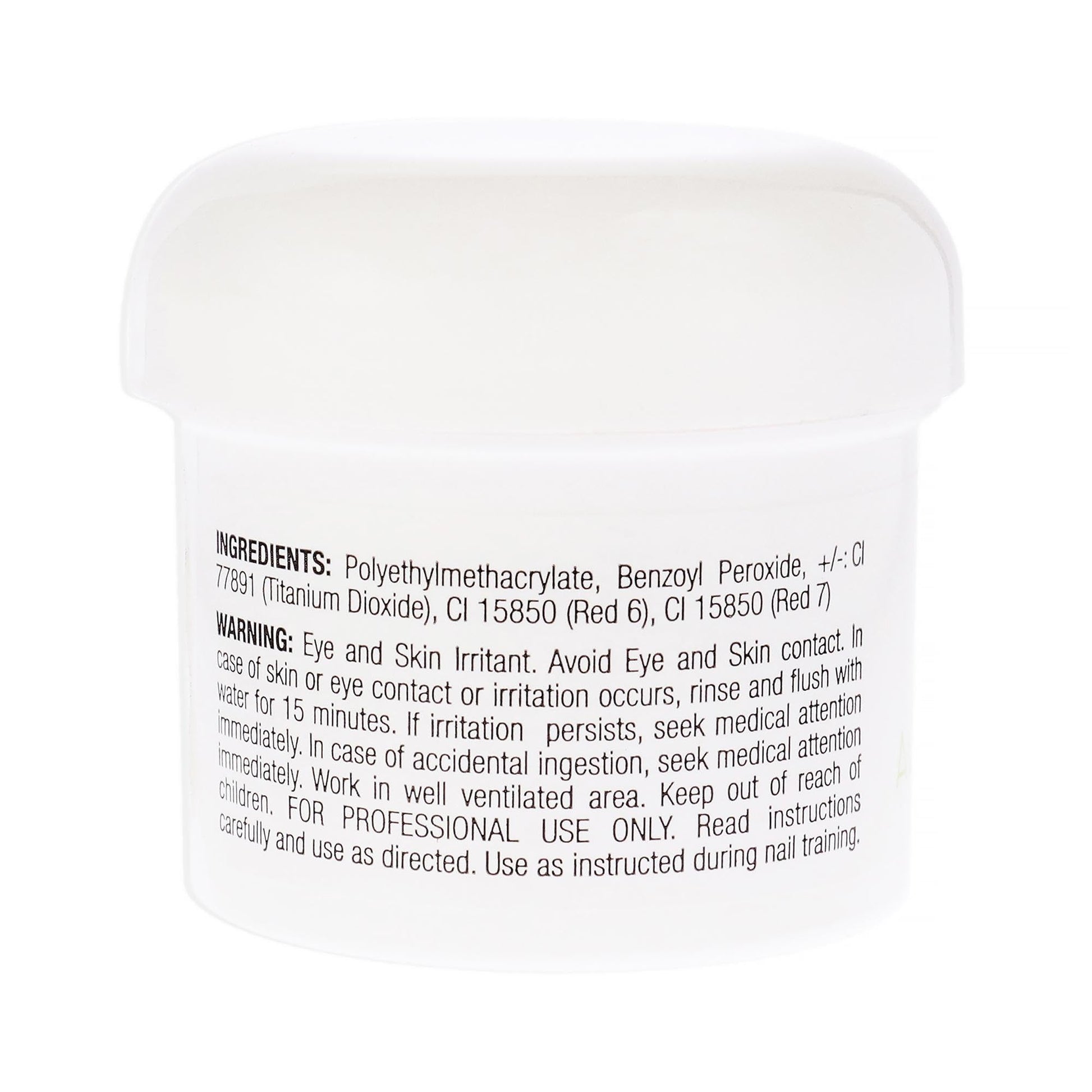 White Smoke Cuccio Pro Odorless Acrylic Powder - Clear 1.6 Oz
