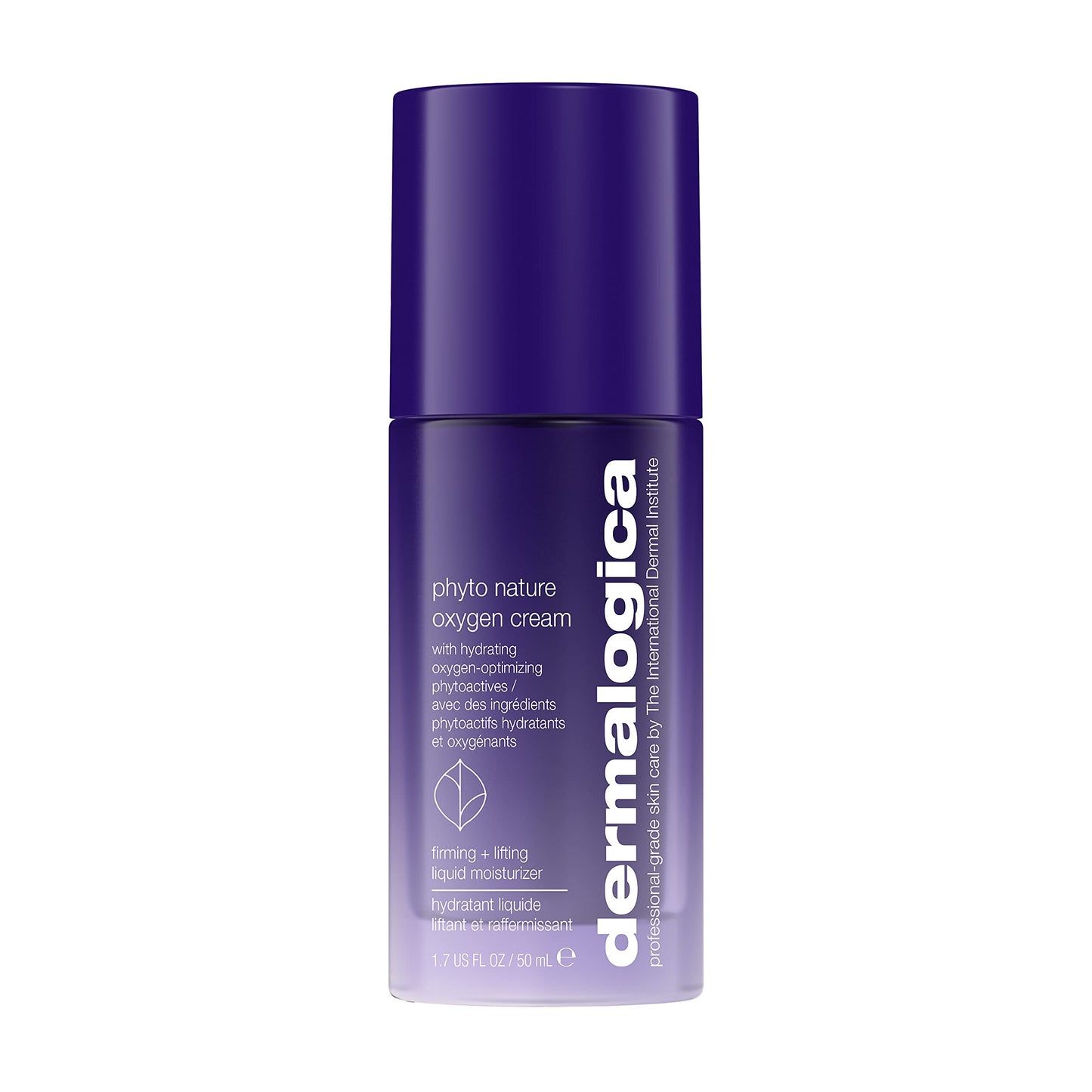 Midnight Blue Dermalogica Phyto Nature Oxygen Cream, Daily Liquid Moisturizer for Face - Firms, Lifts and Revitalizes with Hydrating Oxygen-Optimizing Phytoactives, 1.7 fl oz