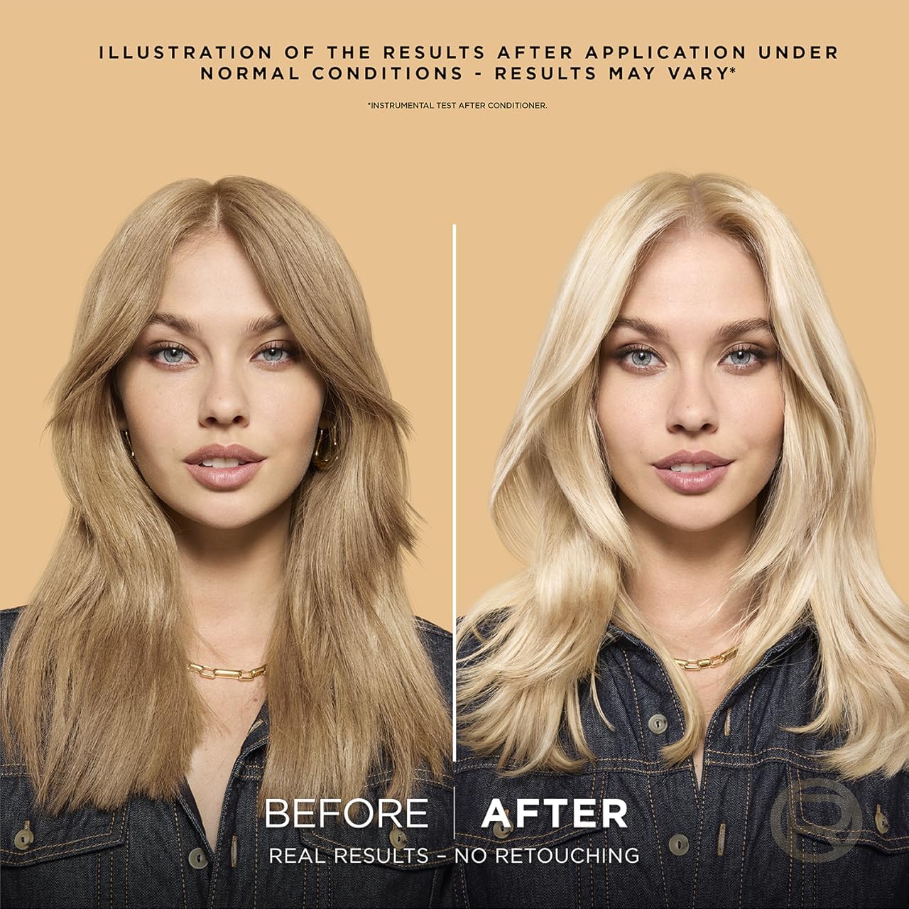 Light Goldenrod L'Oreal Paris Superior Preference Fade-Defying + Shine Permanent Hair Color, 8 Medium Blonde, Pack of 1, Hair Dye