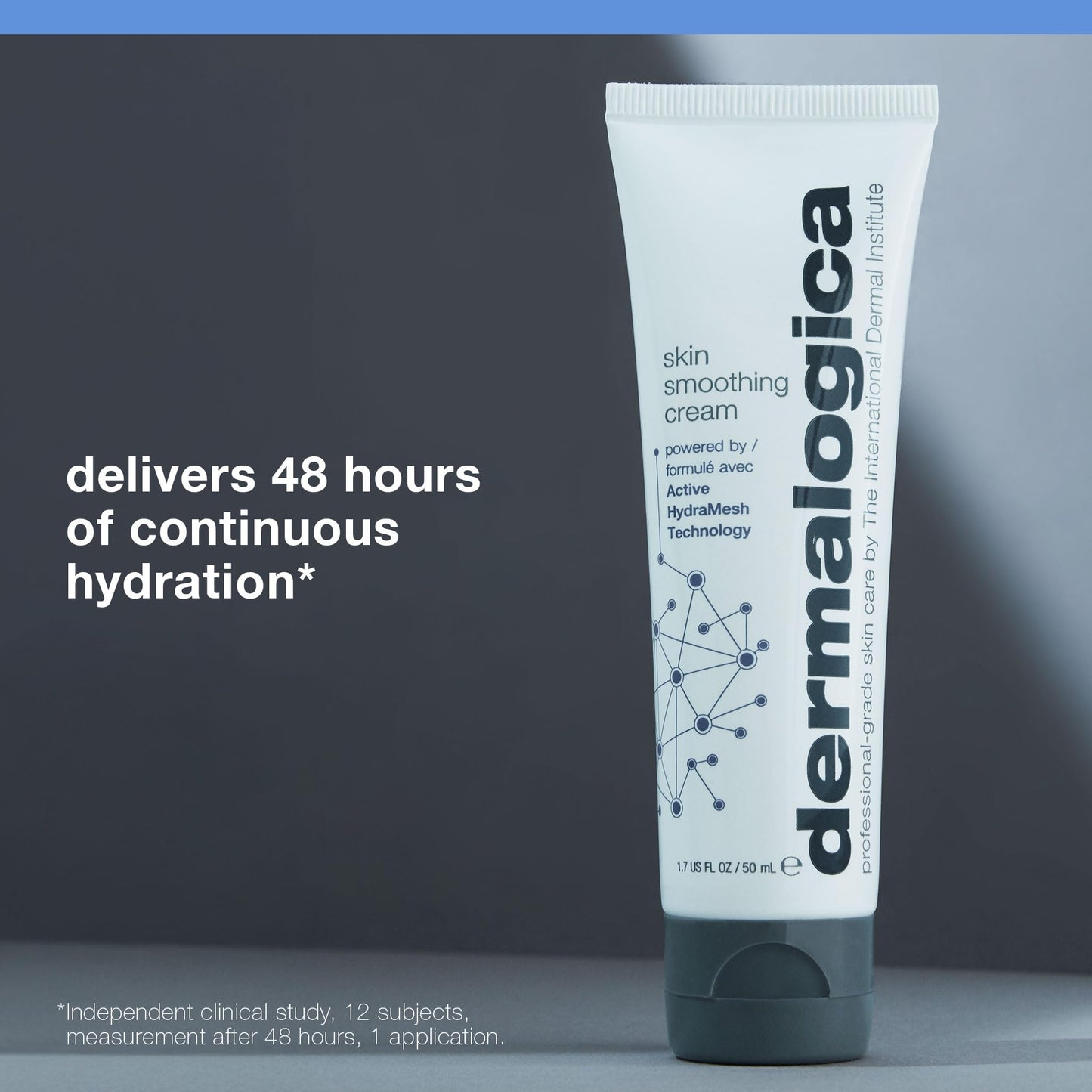 Dark Slate Gray Dermalogica Skin Smoothing Cream - Face Moisturizer with Vitamin C and Vitamin E - Infuses Skin with 48 Hours of Continuous Hydration, 3.4 fl oz