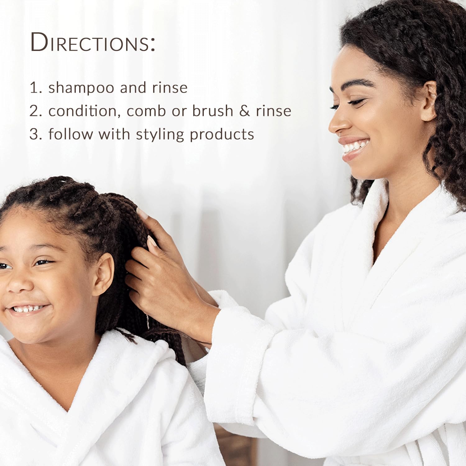 White Smoke Mixed Chicks Kids Gentle Conditioner with Safflower Seed Oil for Soft & Manageable Hair, 8 fl.oz.