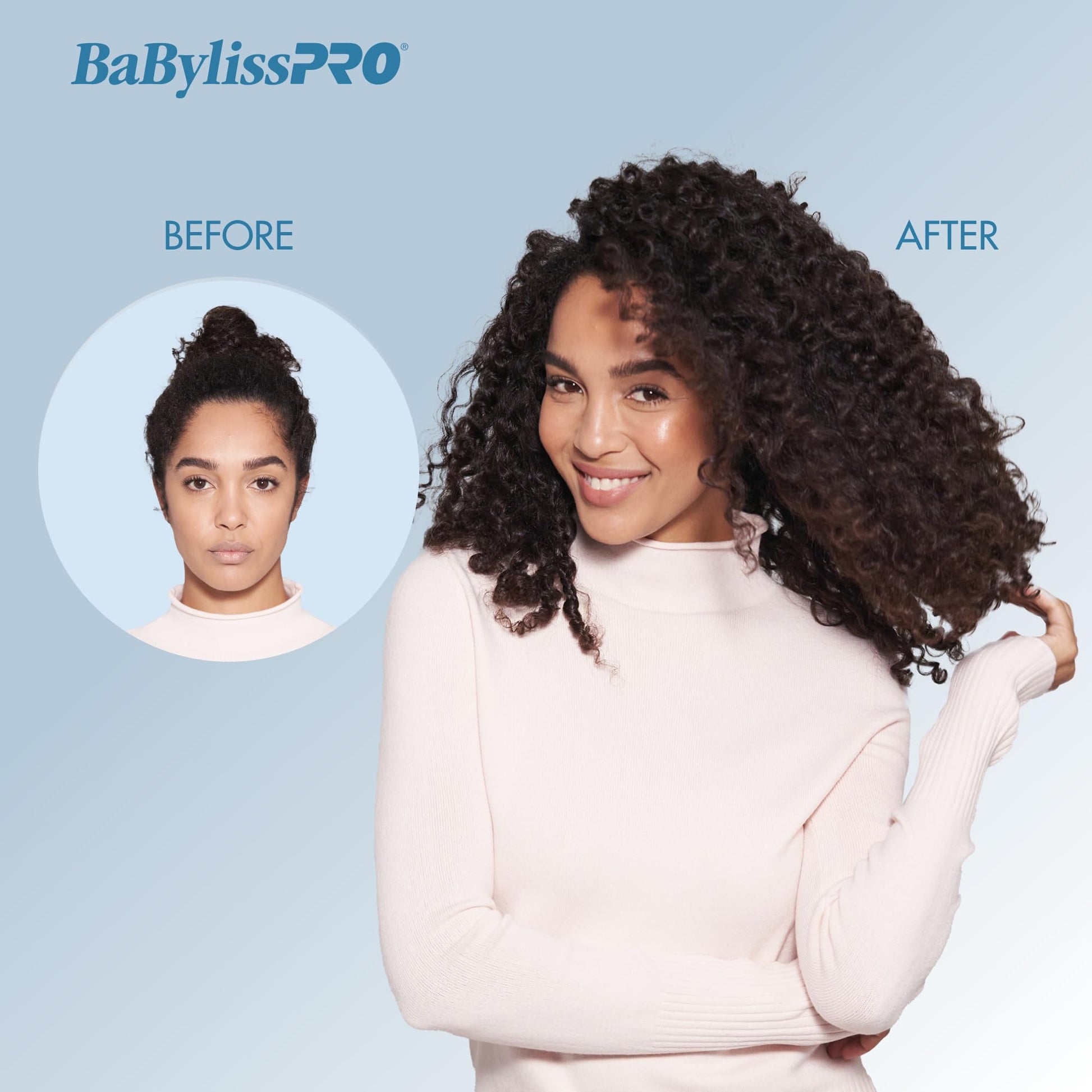 Misty Rose BaBylissPRO Snap-On Diffuser Attachment for Hair Dryer - for Rapido 1.0 or Brava Hair Dryer ONLY, BABDF2
