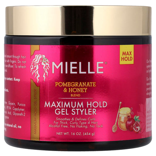Black Mielle Pomegranate & Honey Blend MAXIMUM HOLD GEL STYLER