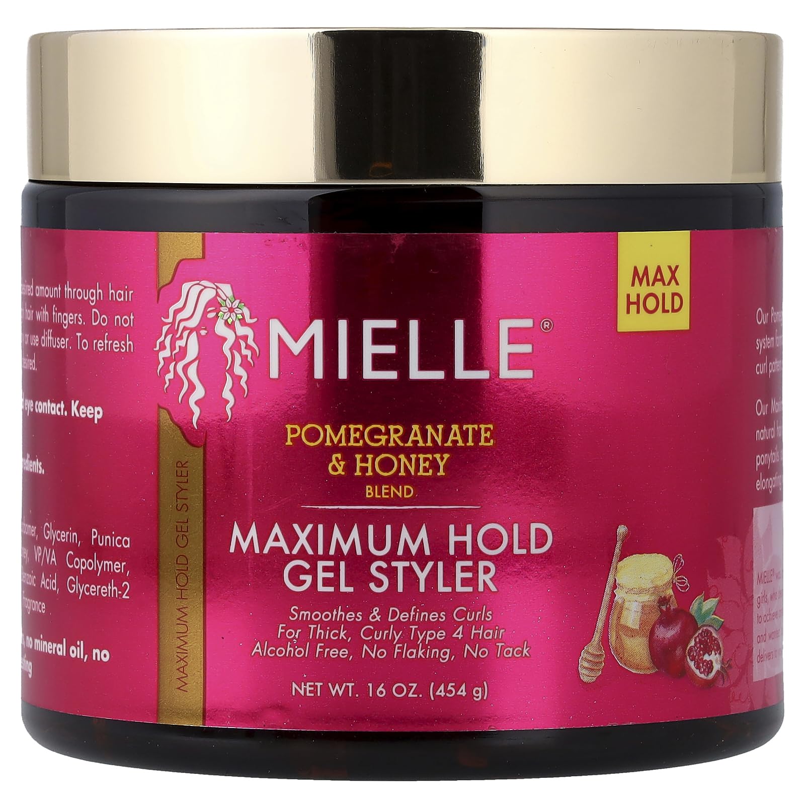 Black Mielle Pomegranate & Honey Blend MAXIMUM HOLD GEL STYLER