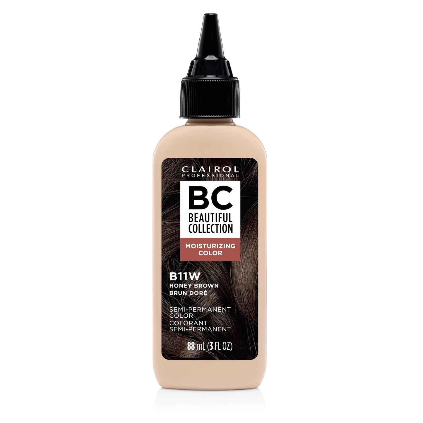 White Smoke Clairol Professional Beautiful Collection Hair Color, 11W Honey Brown, 3 Fl Oz - Packaging May Vary