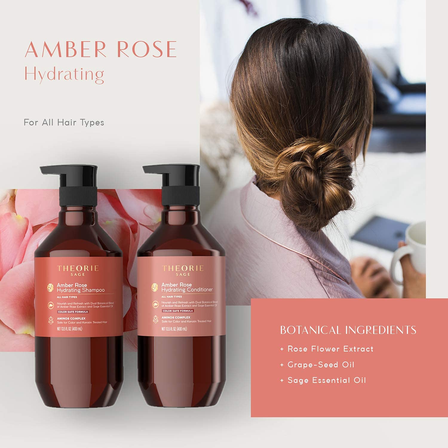 Lavender Amber Rose Hydrating Conditioner 27 fl. oz. (800ml)