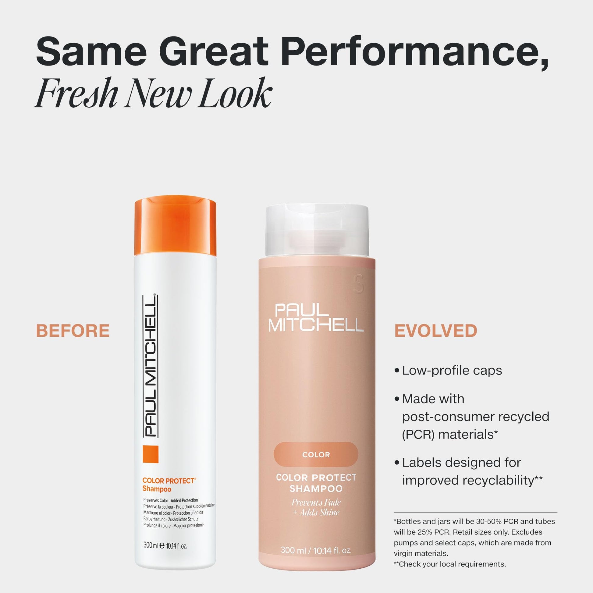 Lavender Paul Mitchell Color Protect Shampoo, Prevents Fade + Adds Shine, For Color-Treated Hair, 10.14 fl. oz