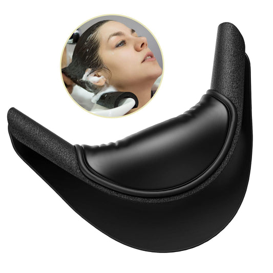 White Smoke AISEELY Shampoo Bowl Neck Rest for Salon, Salon Shampoo Neck Rest Cushion, Professional Shampoo Bowl Neck Cushion, Silicone Salon Sink Neck Rest for Wash Basin Hair Washing Tray for Sink at Home