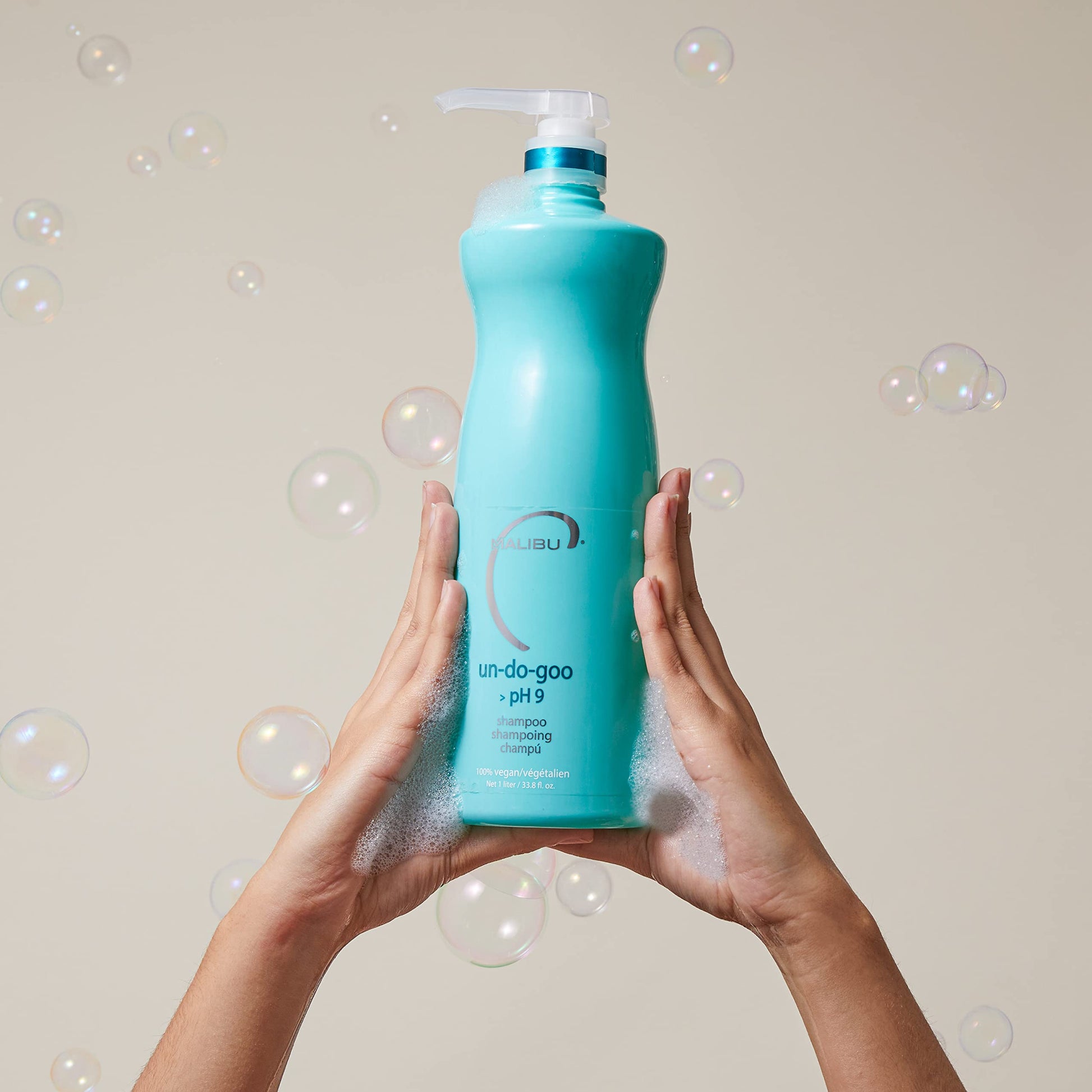 Gray Malibu C Un-Do-Goo Shampoo & Replenish Hair Masque Duo - Clarifying Shampoo & Deep Conditioning Hair Mask to Eliminate Product Build Up - Shine Restoring, Moisturizing Hair Care (33.8 oz)