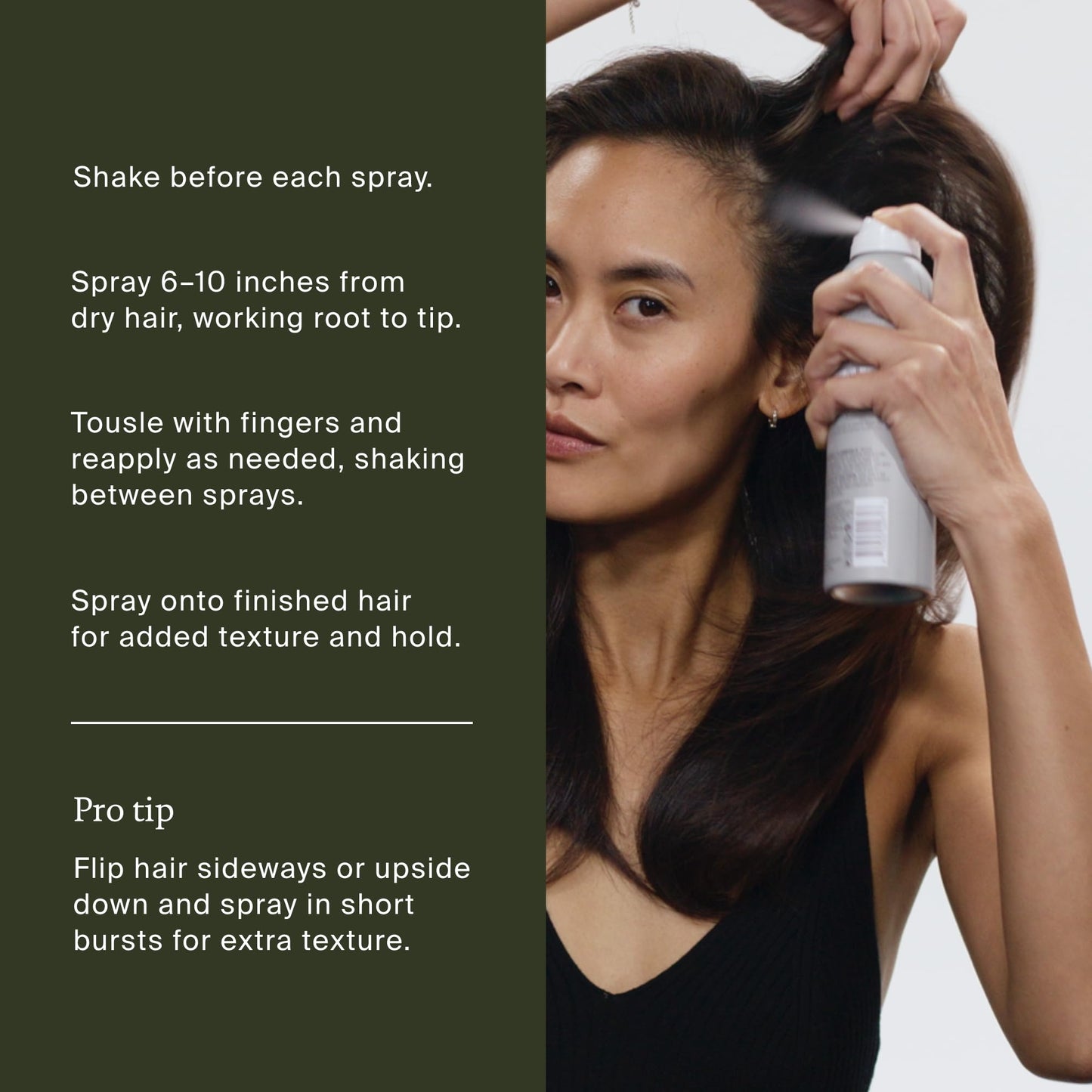 Dark Slate Gray Living proof Full Dry Volume & Texture Spray – Instant Volume, Texture, Oil Absorption, Heat Protection, Lightweight Hold for Fine or Flat Hair, 7.5 oz