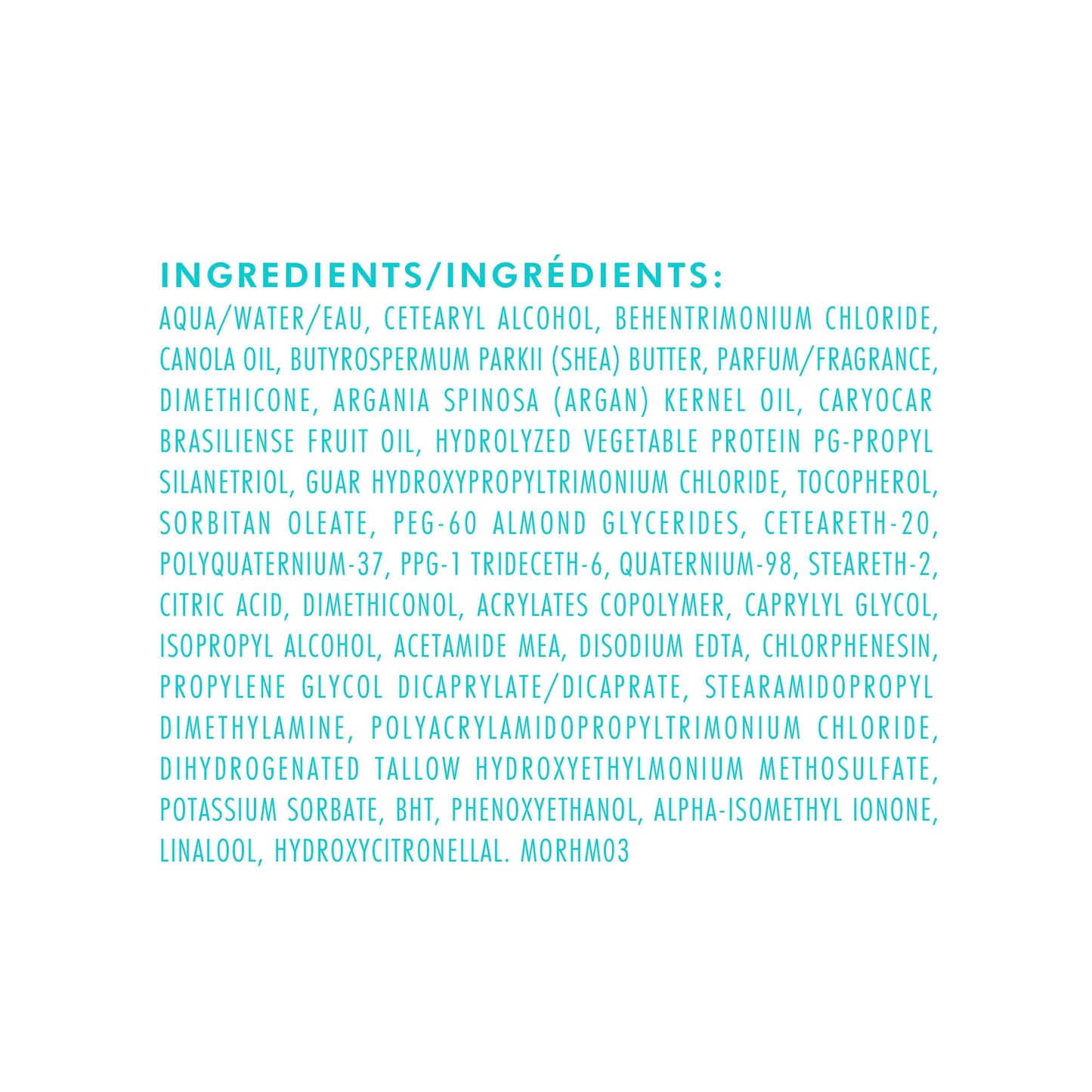 Alice Blue Moroccanoil Restorative Hair Mask, 16.9 Fl Oz
