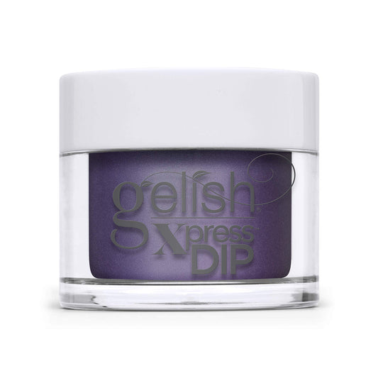 Lavender Gelish Xpress Dip "Make 'Em Squirm" Disney Villains Collection, 1.5 oz. - Purple/Blue Pearl
