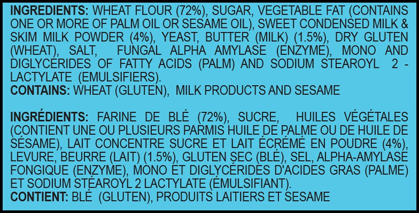 Cadet Blue BRITANNIA Toastea Milk Rusk 9.87oz (280g) - Biscotte Au Lait - Crispy, Crunchy Tea Moments - Breakfast & Tea Time Snacks (Pack of 12)