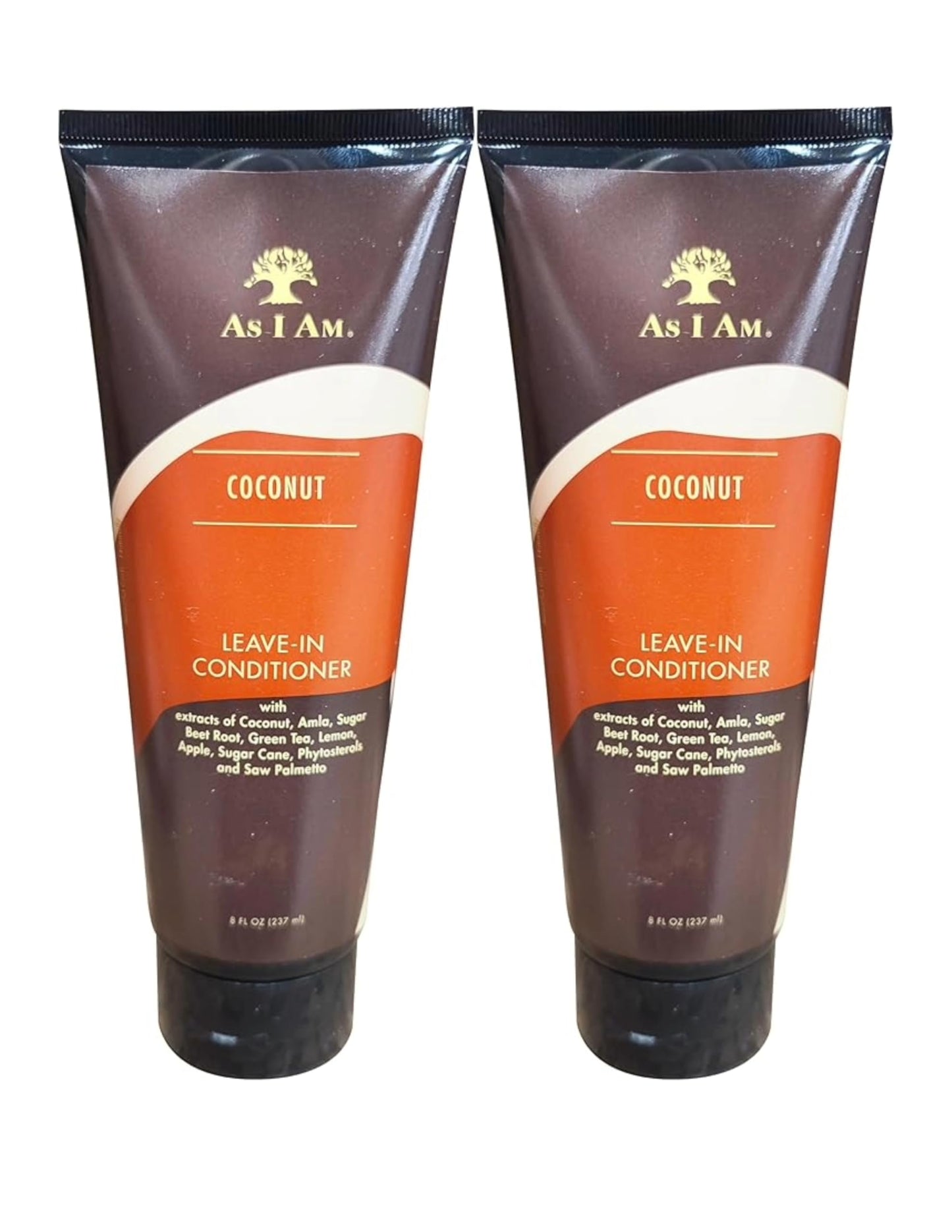 White Smoke As I Am Leave-In Conditioner, 8 oz (Pack of 2)