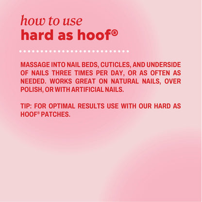 Misty Rose Onyx Professional Hard as Hoof Nail Strengthening Cream, Island Coconut Scent - Nail Growth and Conditioning Cuticle Cream Stops Splits, Chips, Cracks & Strengthens Nails, 1 oz