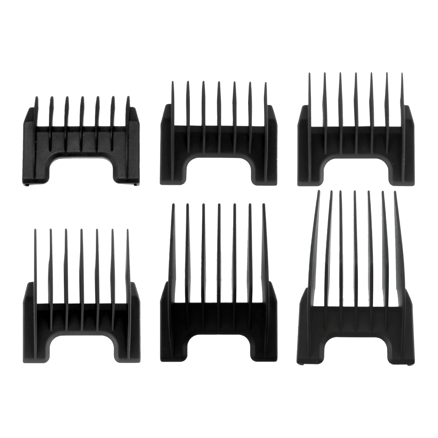 White Smoke Wahl Professional ChromStyle Cutting Guides, Color-Coded, 1-8 Range, Durable and Easy to Use