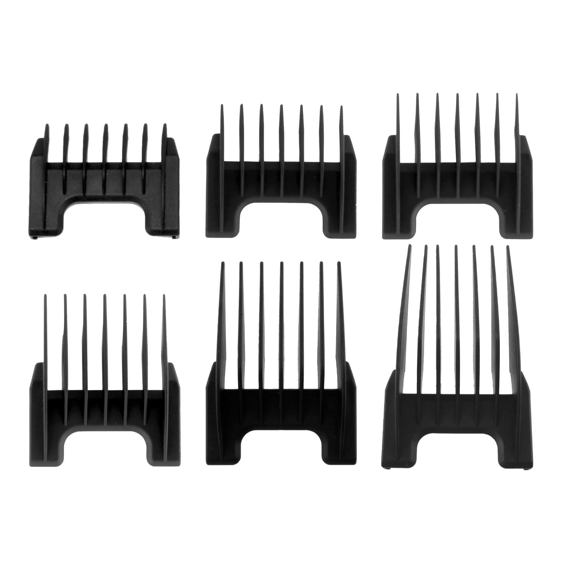 White Smoke Wahl Professional ChromStyle Cutting Guides, Color-Coded, 1-8 Range, Durable and Easy to Use