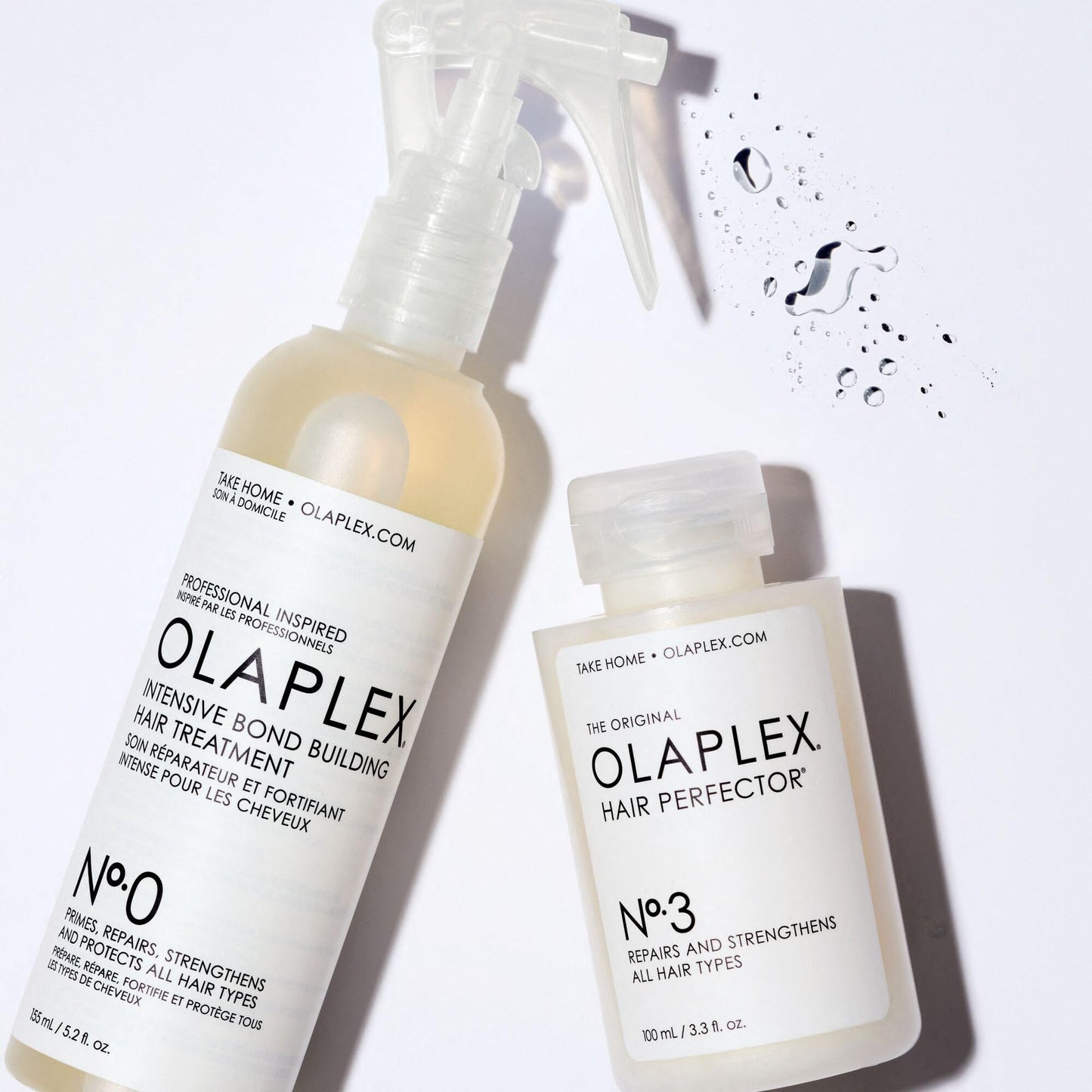 White Smoke Olaplex Unbreakable Blondes Haircare Mini Kit: Brighten & Repair, No. 0, 3, 4P, 8, Reduces Breakage & Split Ends, Adds Moisture & More Shine, Brightens All Blonde, Lightened, & Grey Hair