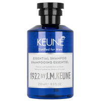 White Smoke 1922 by J.M. Keune Essential Shampoo, Multi-Use Cleanser, Beard Wash & Body Wash for Men, 8.5 Fl Oz