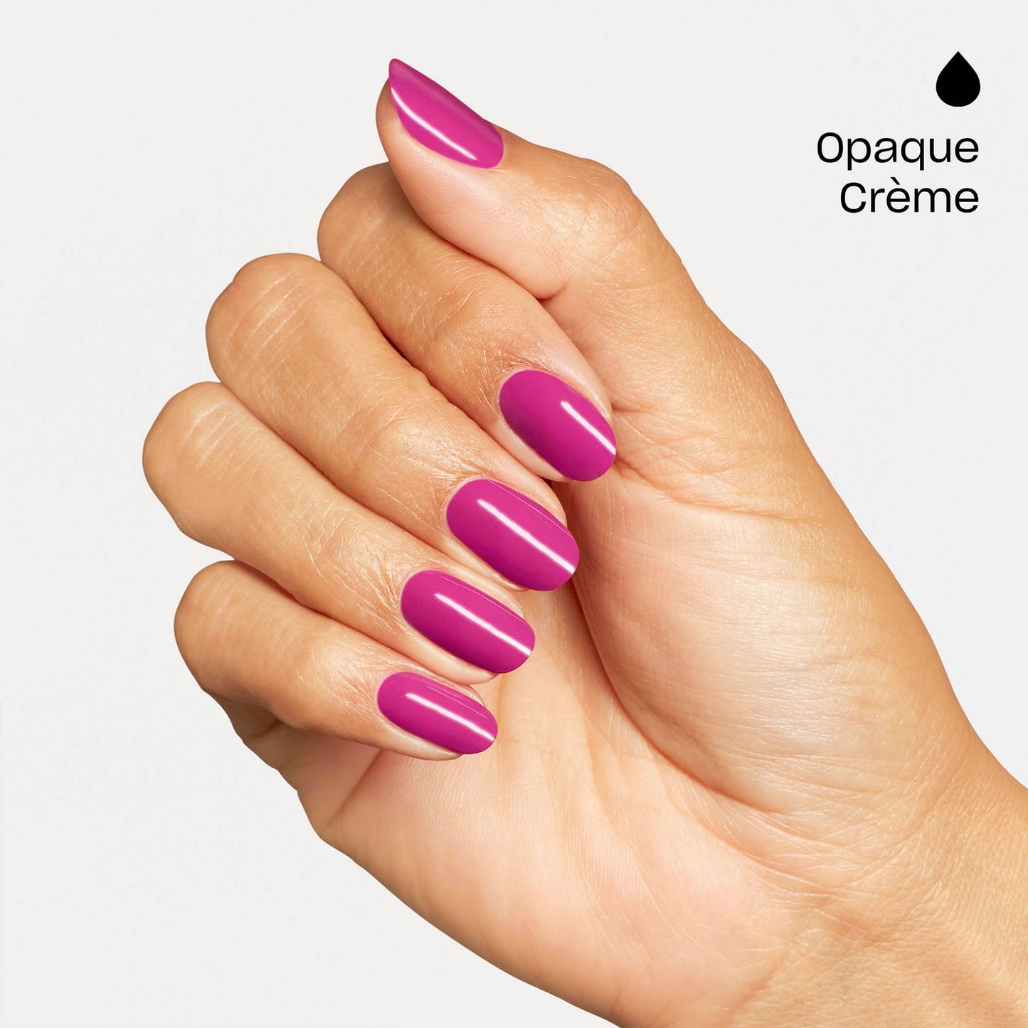 Seashell OPI GelColor Strawberry Cosmo | Opaque Medium Warm Pink Crème LED Cure Gel Nail Polish | Salon-Quality Shine, Long-Lasting Wear | 0.5 Fl Oz | The New OPIcons Collection | Spring 2026