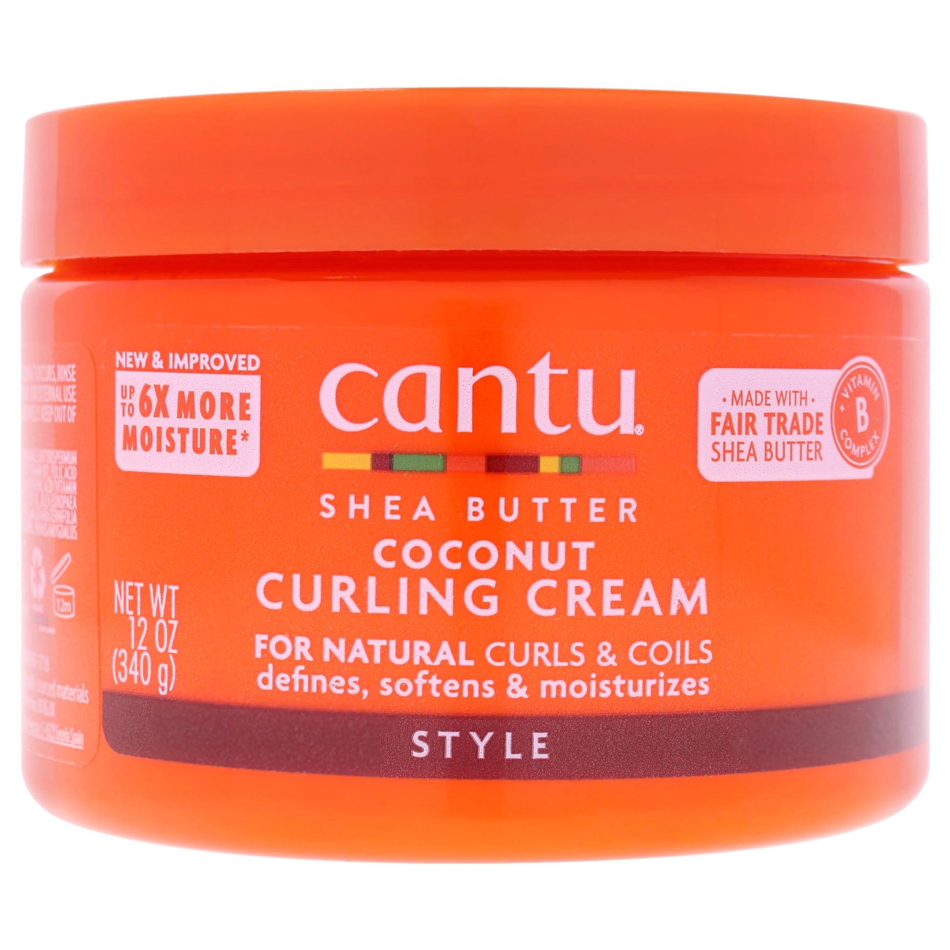 Tomato Shea Butter Coconut Curling Cream by Cantu for Unisex - 12 oz Cream
