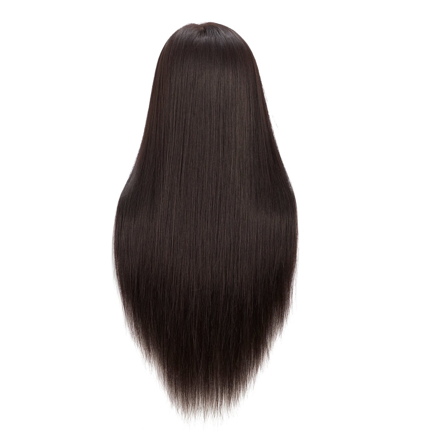 Dark Slate Gray Hairginkgo Mannequin Head 26"-28" Super Long Synthetic Yaki Fiber Hair Manikin Head Styling Hairdresser Training Head Cosmetology Doll Head for Cutting Braiding Practice with Clamp (91806BY0220)
