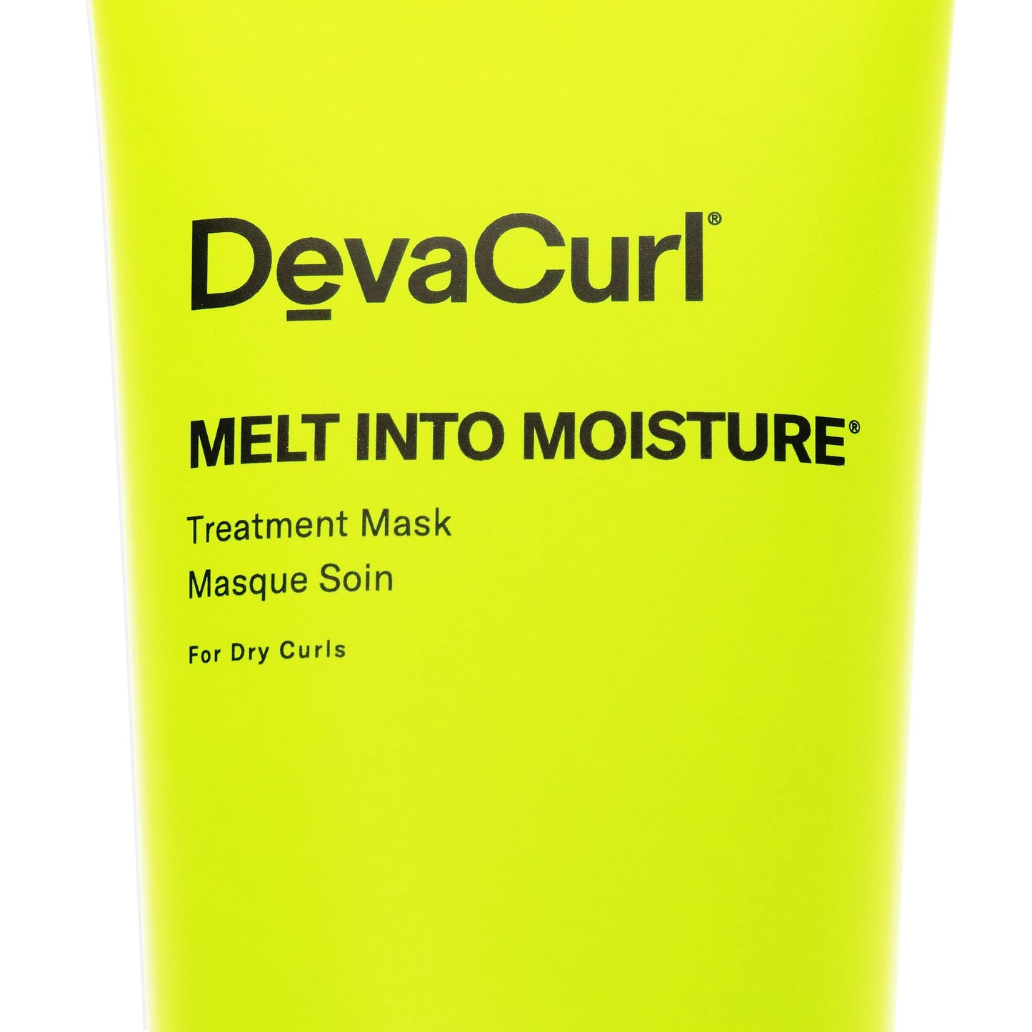 Gold DevaCurl Melt Into Moisture Treatment Mask, Green Oasis, 8 fl. oz.