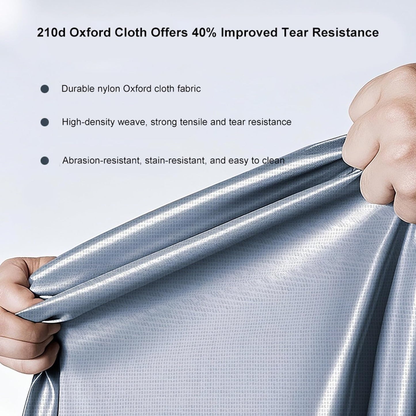 Lavender Waterproof Motorcycle Cover for Yamaha DT230 Lanza 1997-2000, Custom Motorbike Cover, Scratch-Proof Dustproof and Uv-Protective, with Windproof Rope and Reflective Strips