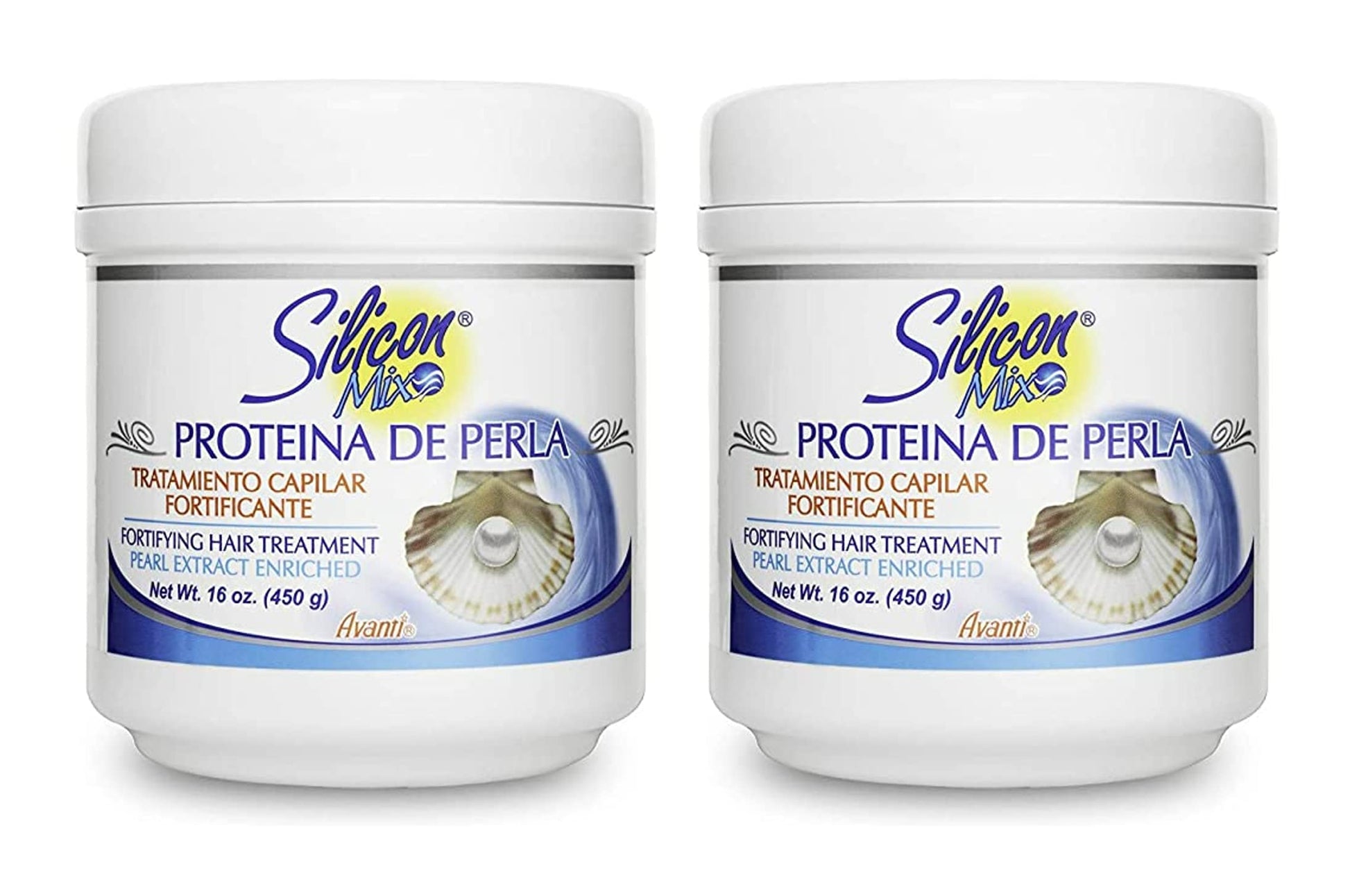 Lavender Silicon Mix Protieina De Perla Hair Treatment 16oz "Pack of 2"