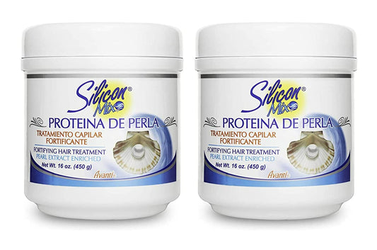Lavender Silicon Mix Protieina De Perla Hair Treatment 16oz "Pack of 2"
